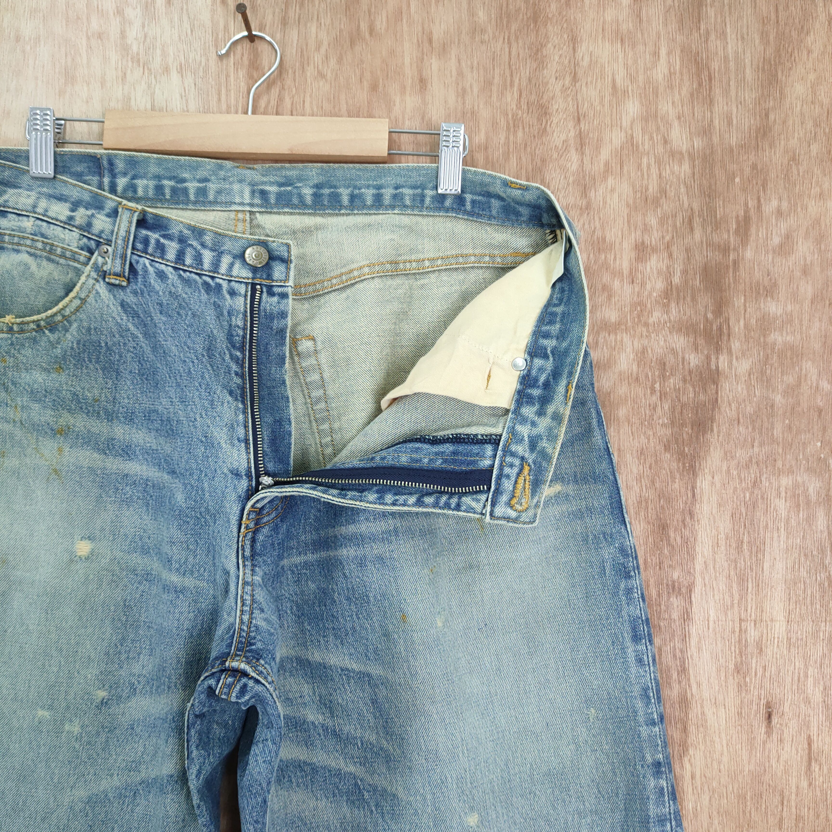 Japanese Brand × Vintage VINTAGE ABSTRISE FADED JEANS DENIM PANTS Size US 36 / EU 52 - 8 Thumbnail