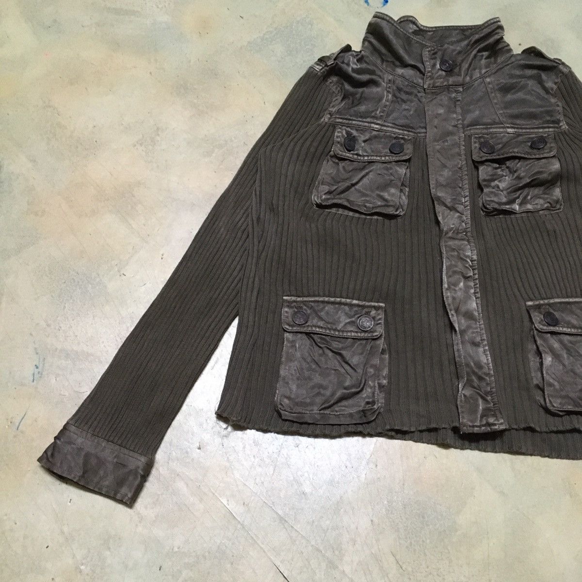 Japanese Brand Incede Multipocket Jacket Sweater Size US M / EU 48-50 / 2 - 2 Thumbnail