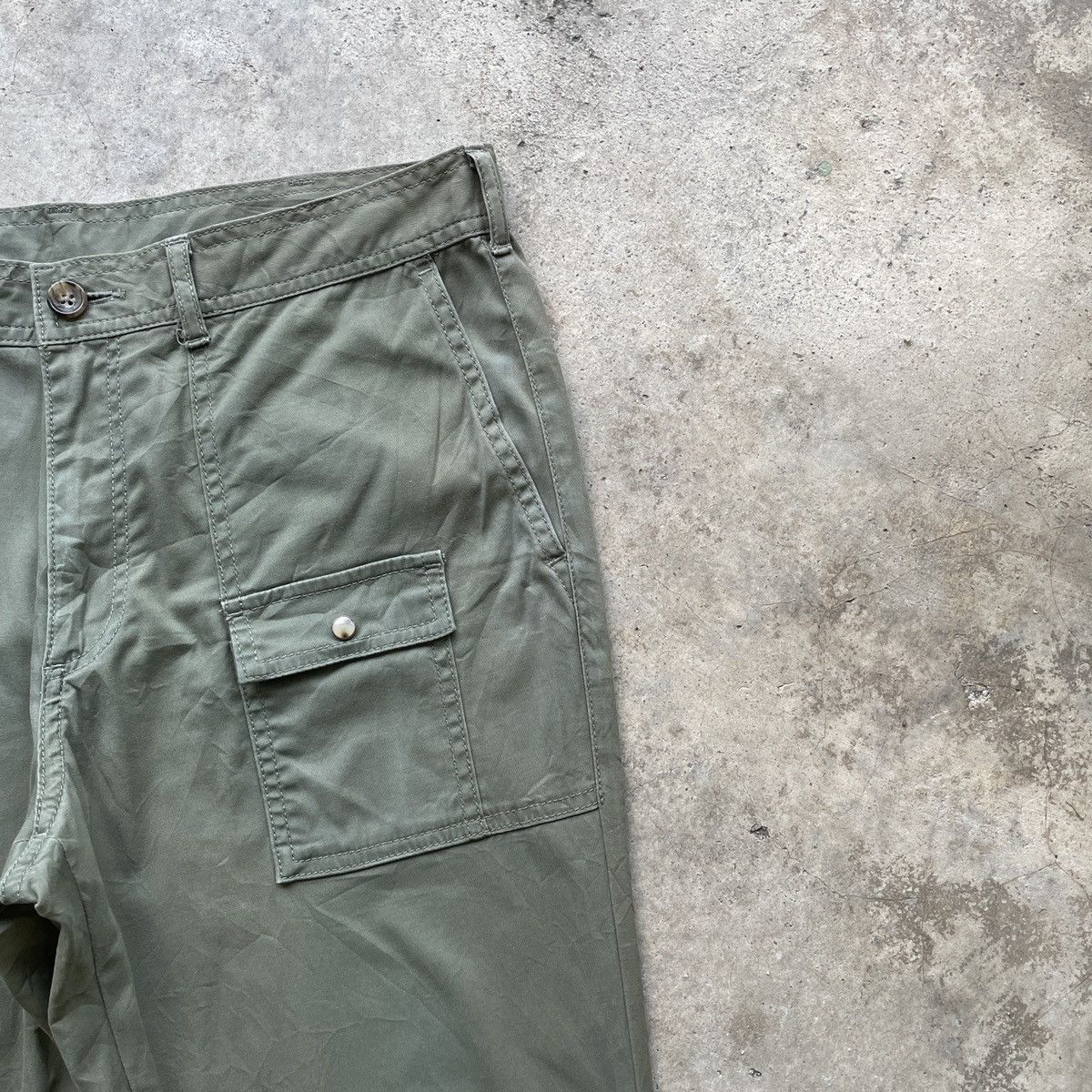 Japanese Brand × Takeo Kikuchi Vintage Takeo Kikuchi Bush Pocket Combat Trousers Pants Size US 33 - 4 Thumbnail