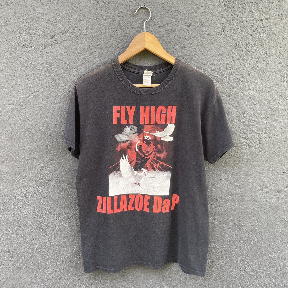 Rap Tees Thrashed Faded Fly High Zillazoe Da P Big Homie Zoe ERD TEE Size US M / EU 48-50 / 2 - 1 Thumbnail