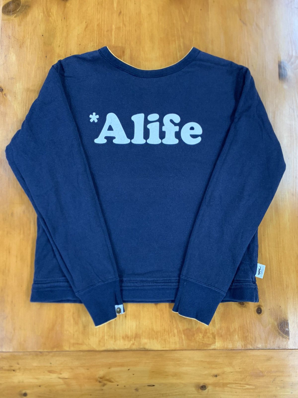 Bape Bape X Alife Reversible College Logo Crewneck Size US S / EU 44-46 / 1 - 4 Thumbnail