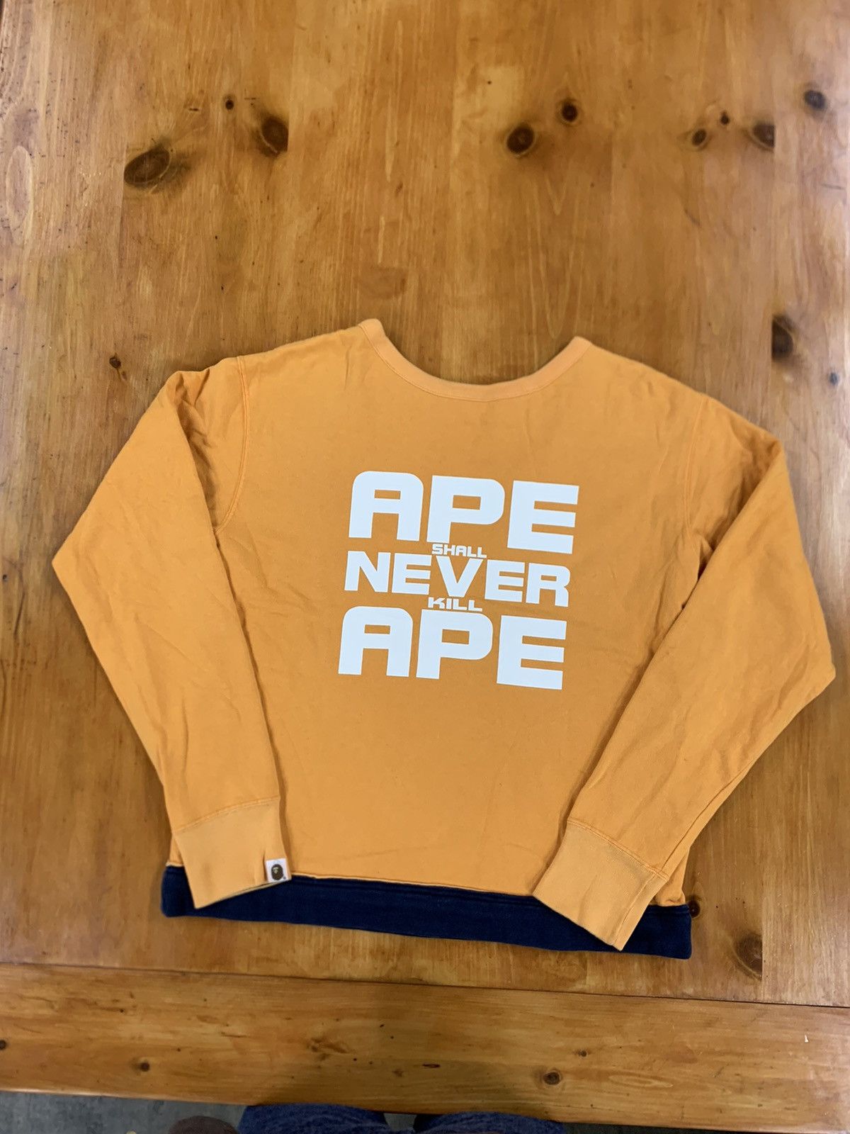 Bape Bape X Alife Reversible College Logo Crewneck Size US S / EU 44-46 / 1 - 2 Thumbnail
