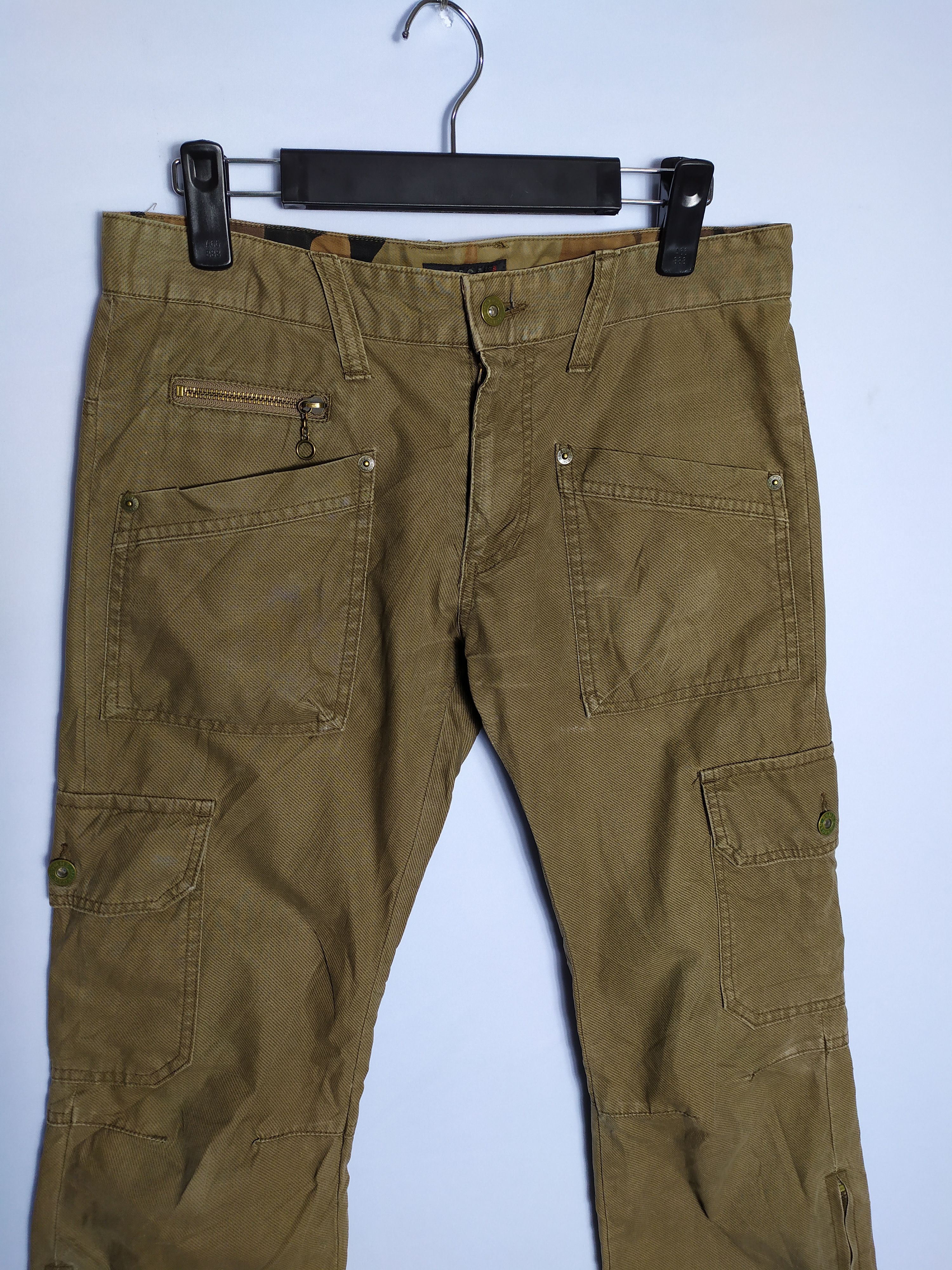 Morgan Homme JAPAN MADE MORGAN HOMME 7 POCKET CARGO PANTS Size US 30 / EU 46 - 2 Thumbnail