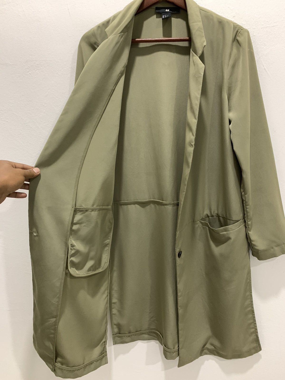 H&M × Parka London H&M Trench Coat Long Cardigan Parka Sleepwear Pyjama Jacket Size M / US 6-8 / IT 42-44 - 8 Thumbnail