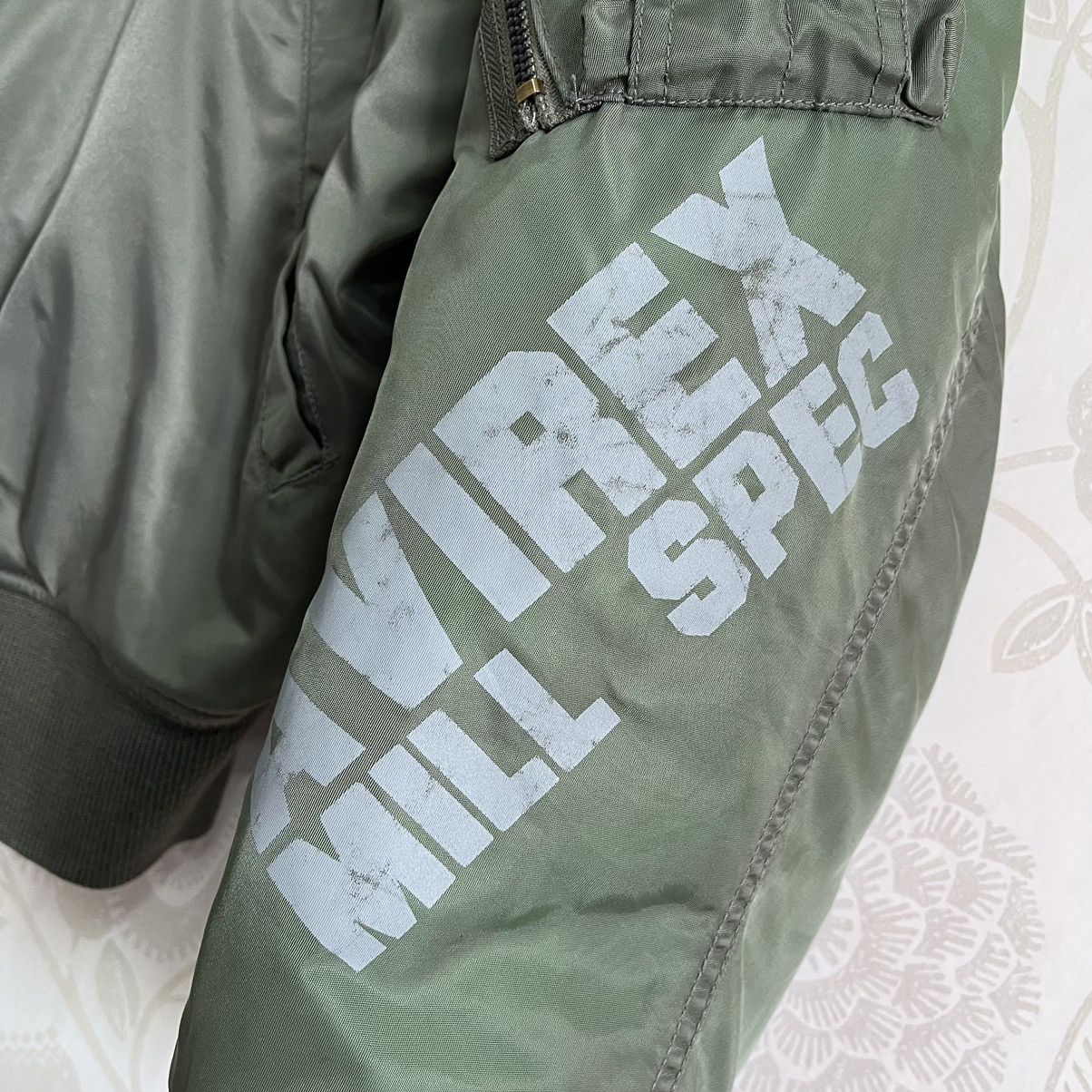 Avirex Rare US Army MA-1 Military Avirex Mill Spec Bomber Jacket Size US S / EU 44-46 / 1 - 11 Thumbnail