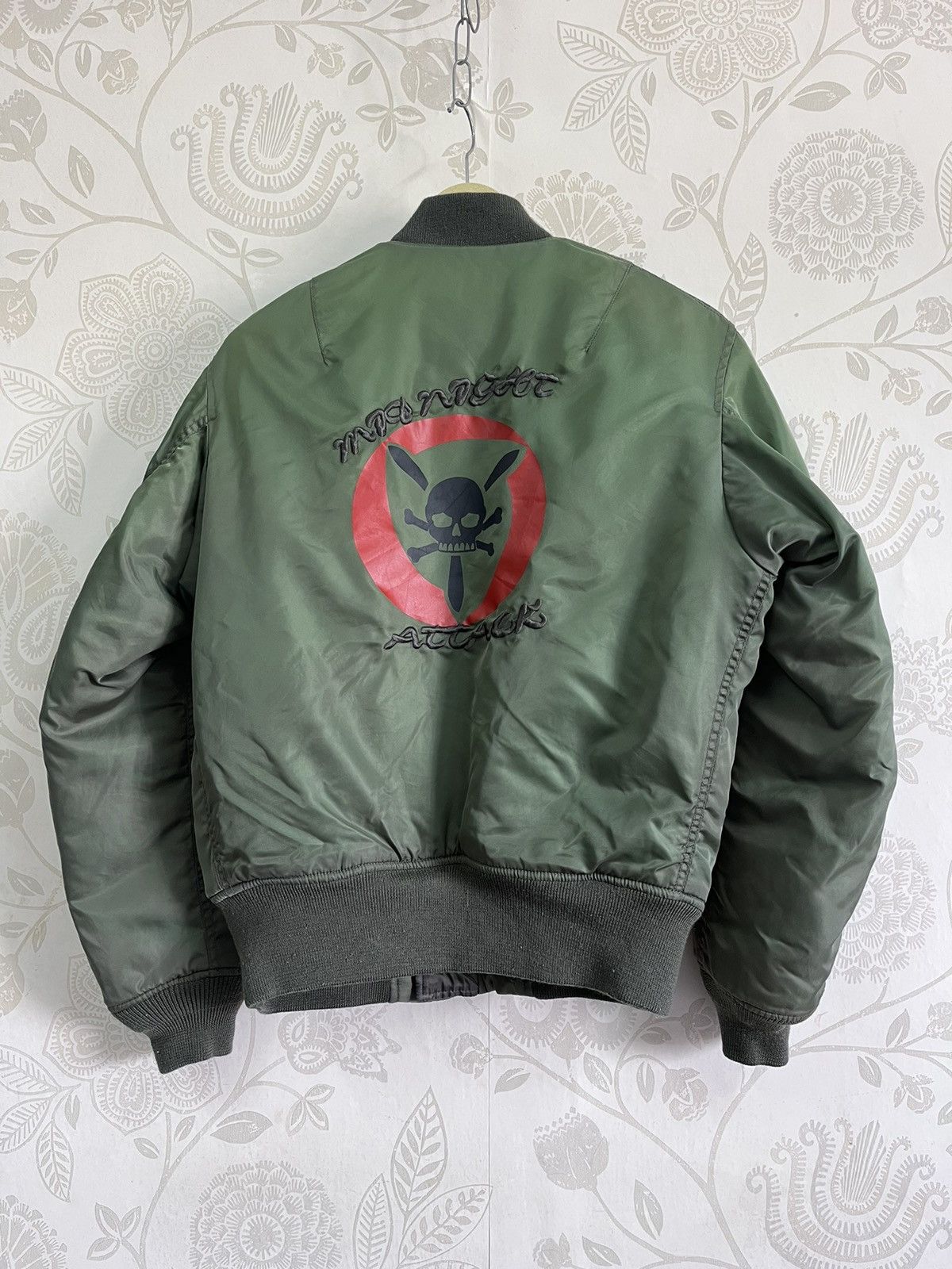 Avirex Rare US Army MA-1 Military Avirex Mill Spec Bomber Jacket Size US S / EU 44-46 / 1 - 1 Thumbnail