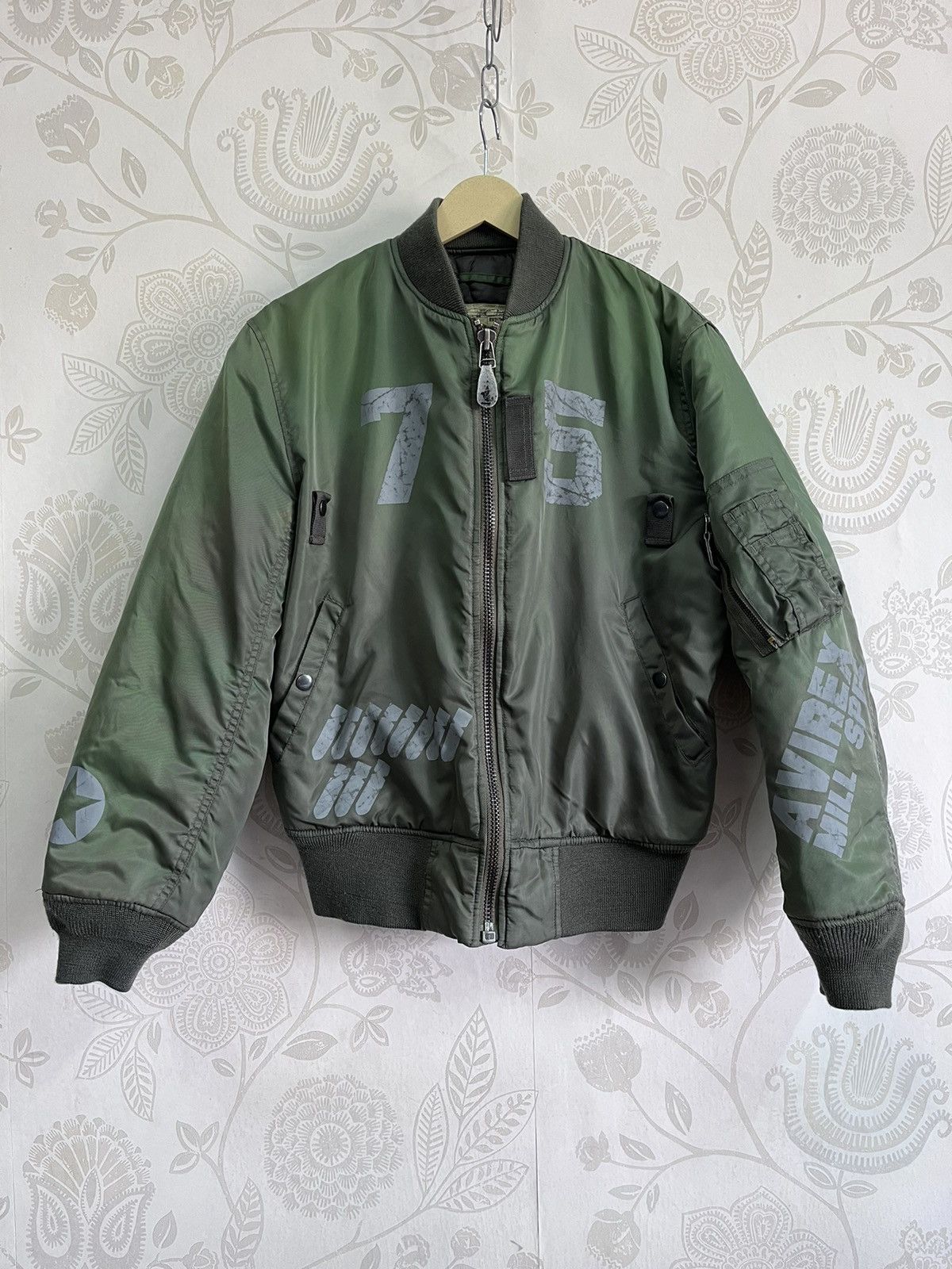 Avirex Rare US Army MA-1 Military Avirex Mill Spec Bomber Jacket Size US S / EU 44-46 / 1 - 23 Thumbnail