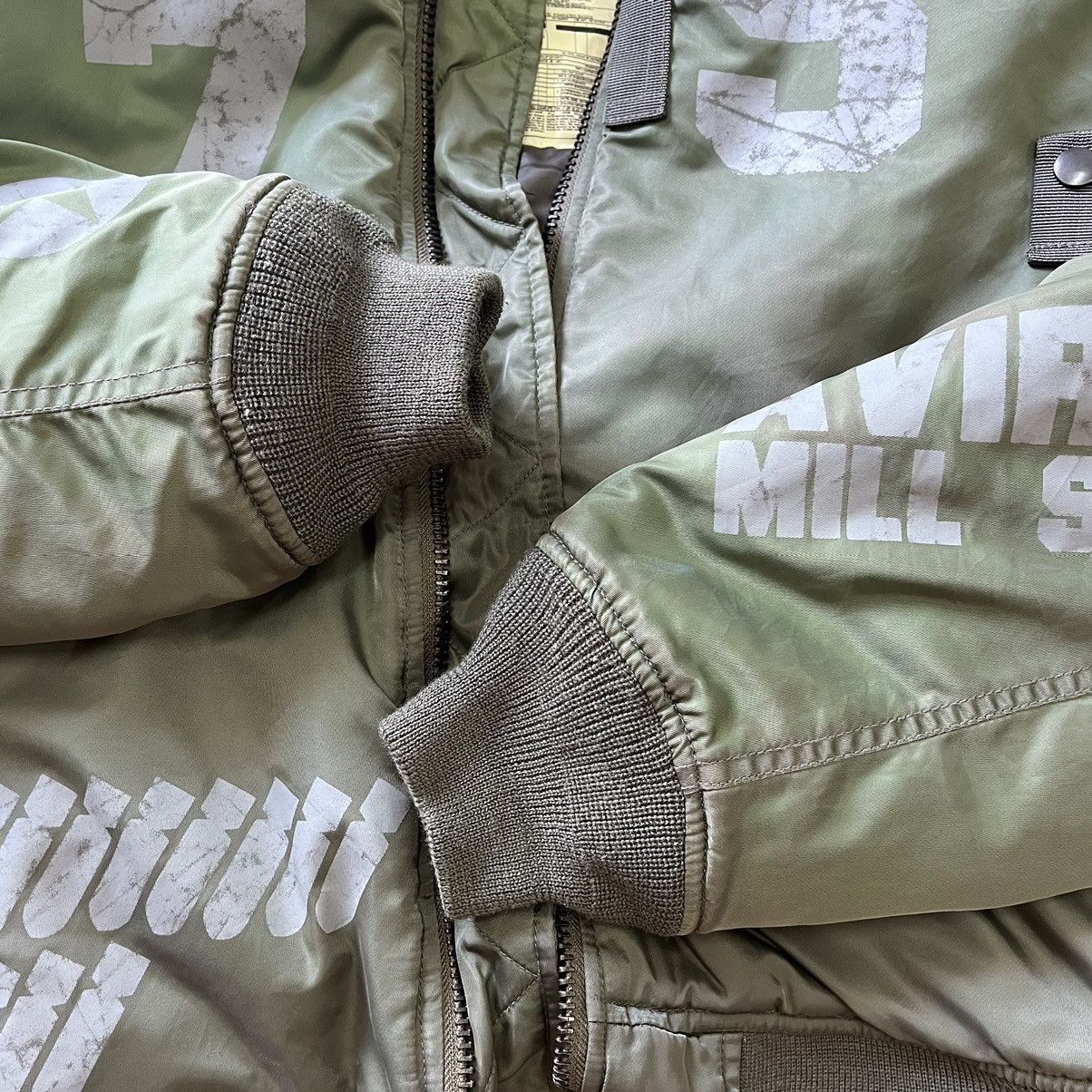Avirex Rare US Army MA-1 Military Avirex Mill Spec Bomber Jacket Size US S / EU 44-46 / 1 - 16 Thumbnail