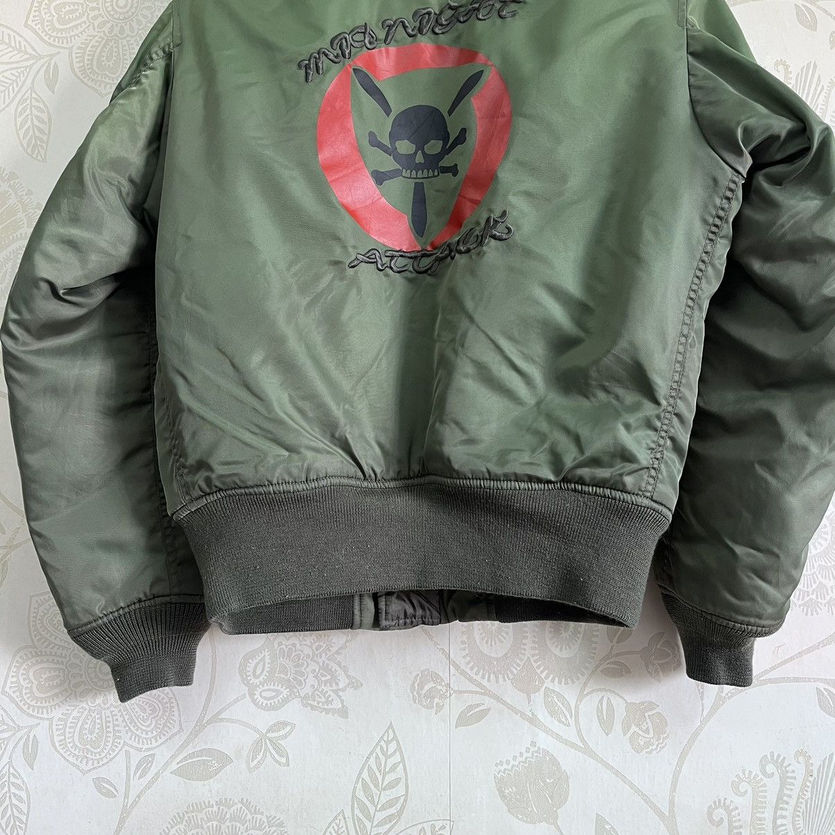 Avirex Rare US Army MA-1 Military Avirex Mill Spec Bomber Jacket Size US S / EU 44-46 / 1 - 14 Thumbnail