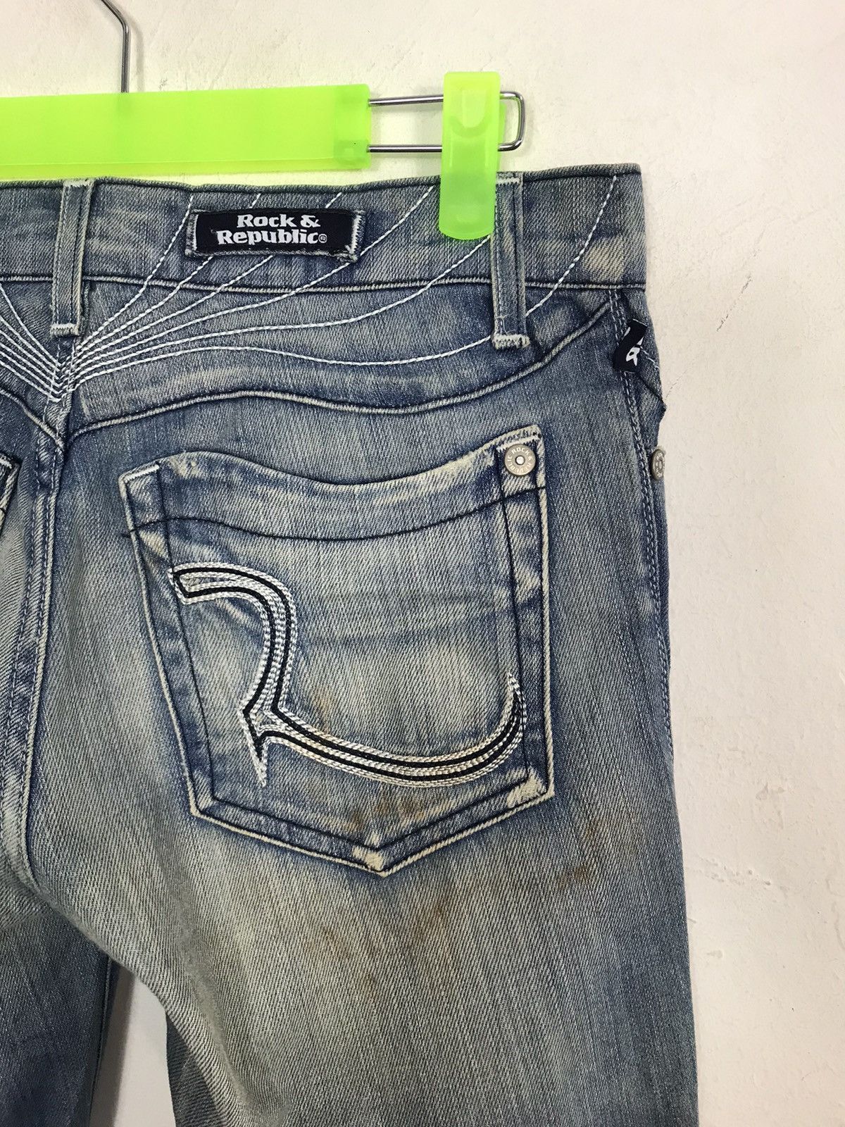 Rock & Republic Rock & Republic Winger Winox Straight Boot Cut Size 29 30 Size 29" - 3 Thumbnail
