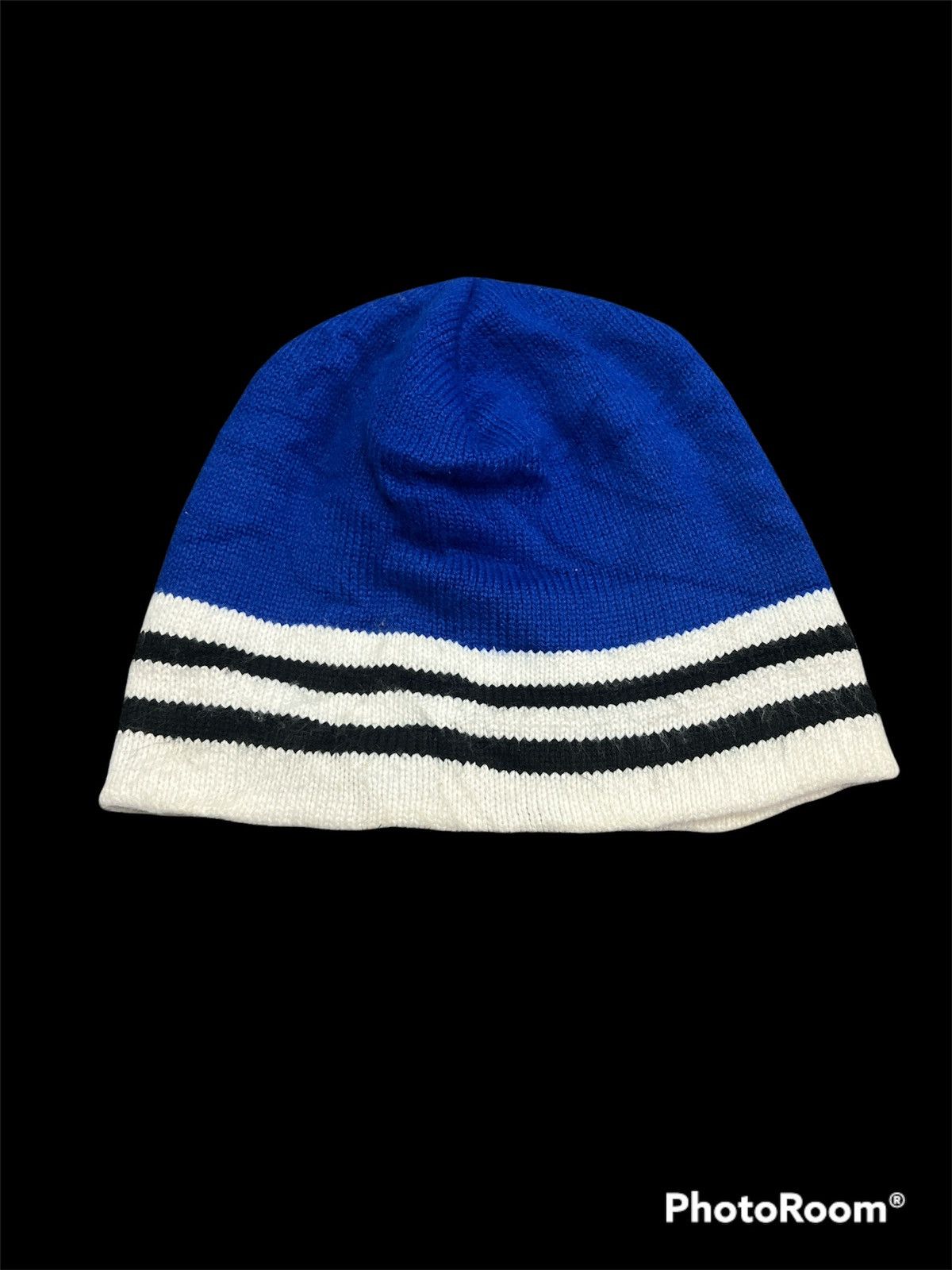 Adidas SICK🔥RARE🔥HALF Balaclava Vintage Adidas 3 stripe USA Made Size ONE SIZE - 3 Thumbnail