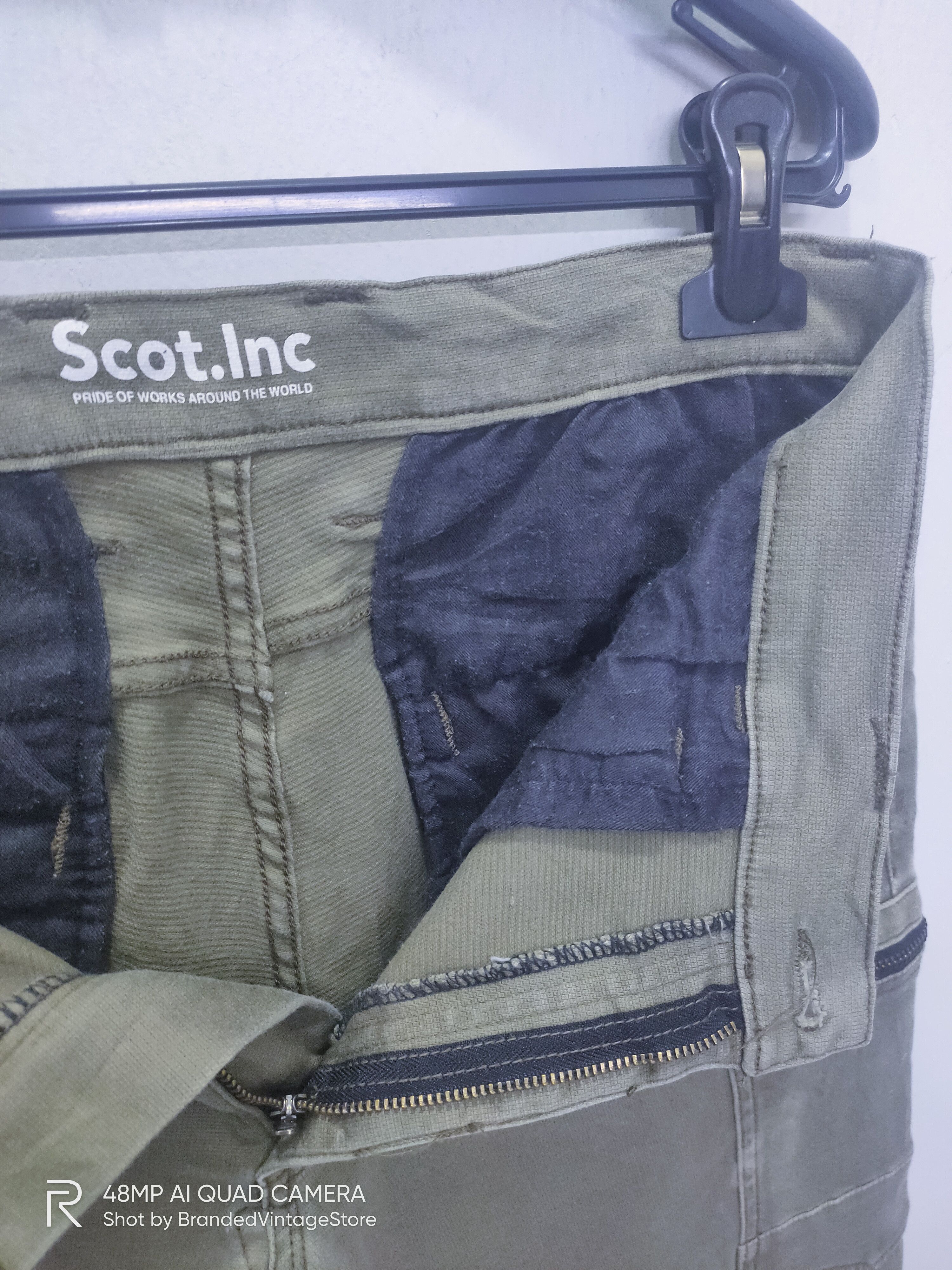 Japanese Brand × Seditionaries SCOT.INC Zipper Multipocket Tactical Utility Art Cargo Pant Size US 30 / EU 46 - 15 Thumbnail