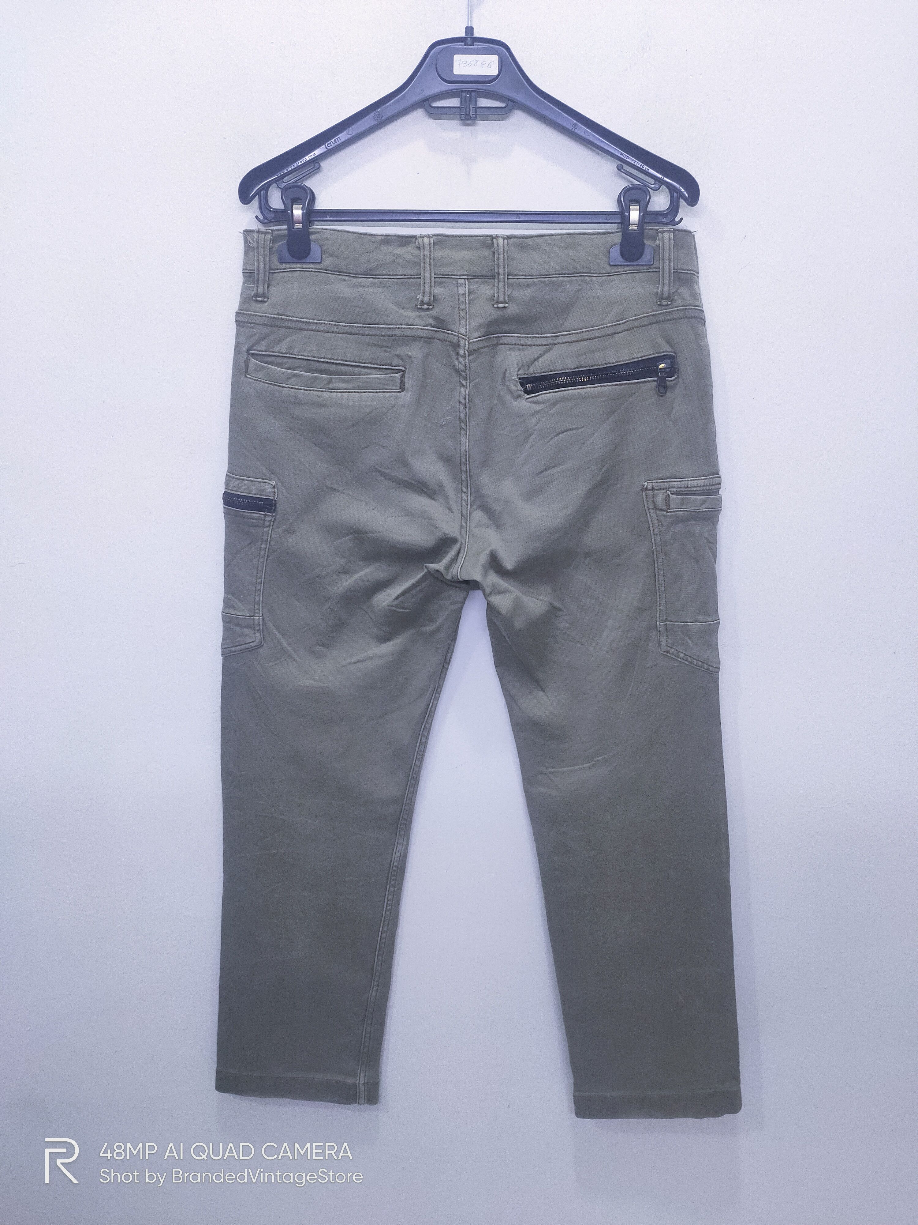 Japanese Brand × Seditionaries SCOT.INC Zipper Multipocket Tactical Utility Art Cargo Pant Size US 30 / EU 46 - 2 Thumbnail