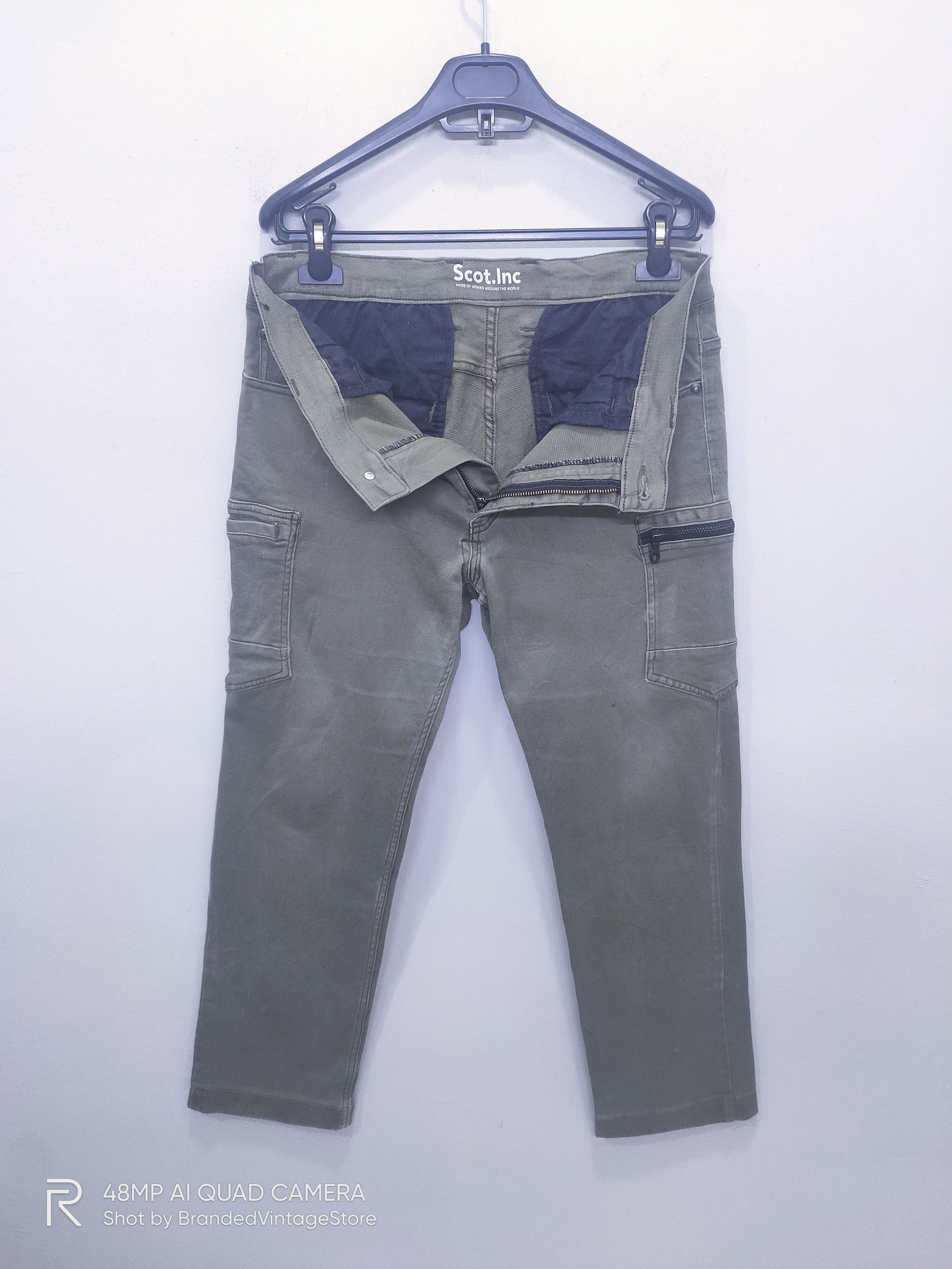 Japanese Brand × Seditionaries SCOT.INC Zipper Multipocket Tactical Utility Art Cargo Pant Size US 30 / EU 46 - 3 Thumbnail