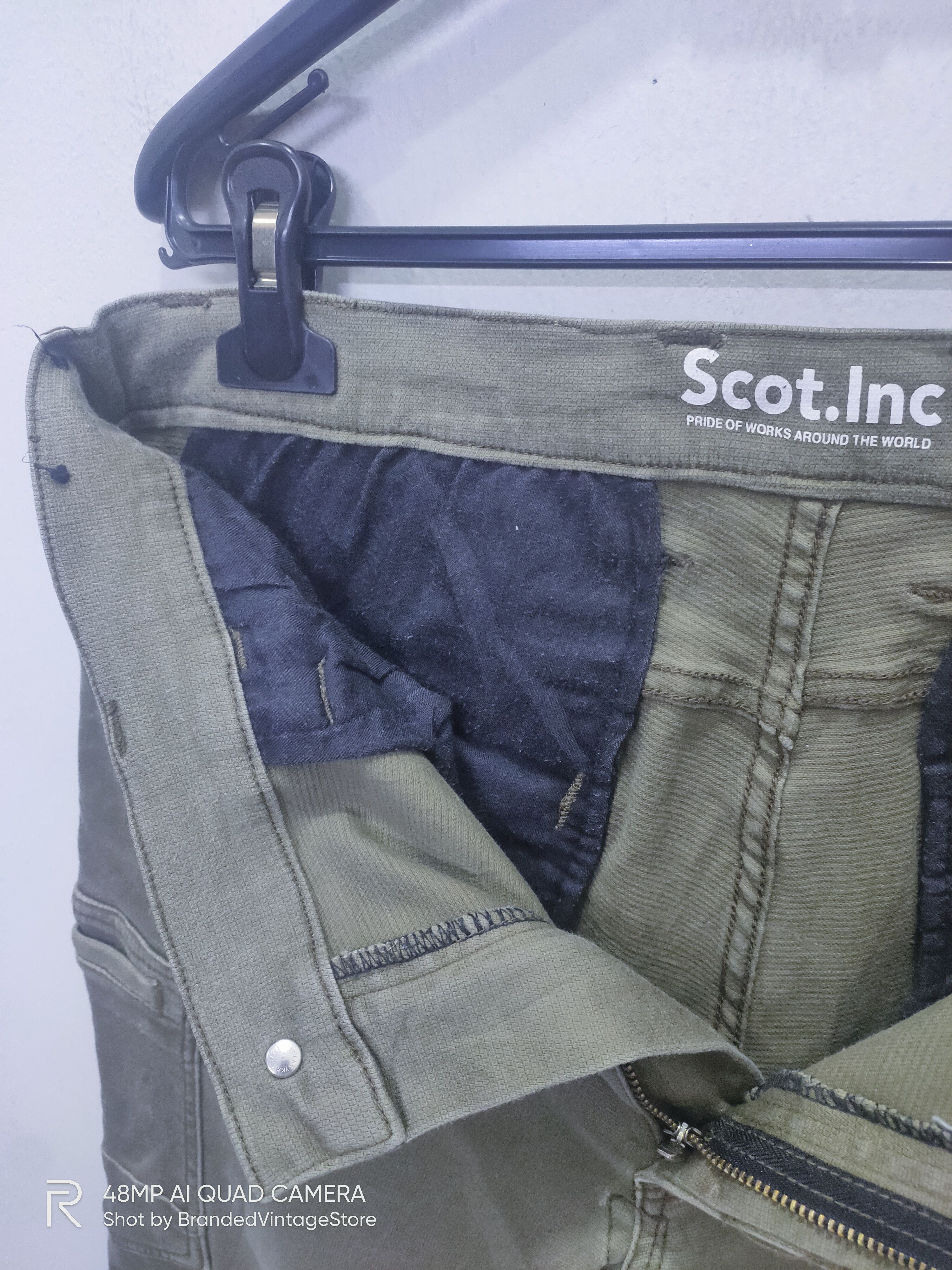 Japanese Brand × Seditionaries SCOT.INC Zipper Multipocket Tactical Utility Art Cargo Pant Size US 30 / EU 46 - 14 Thumbnail