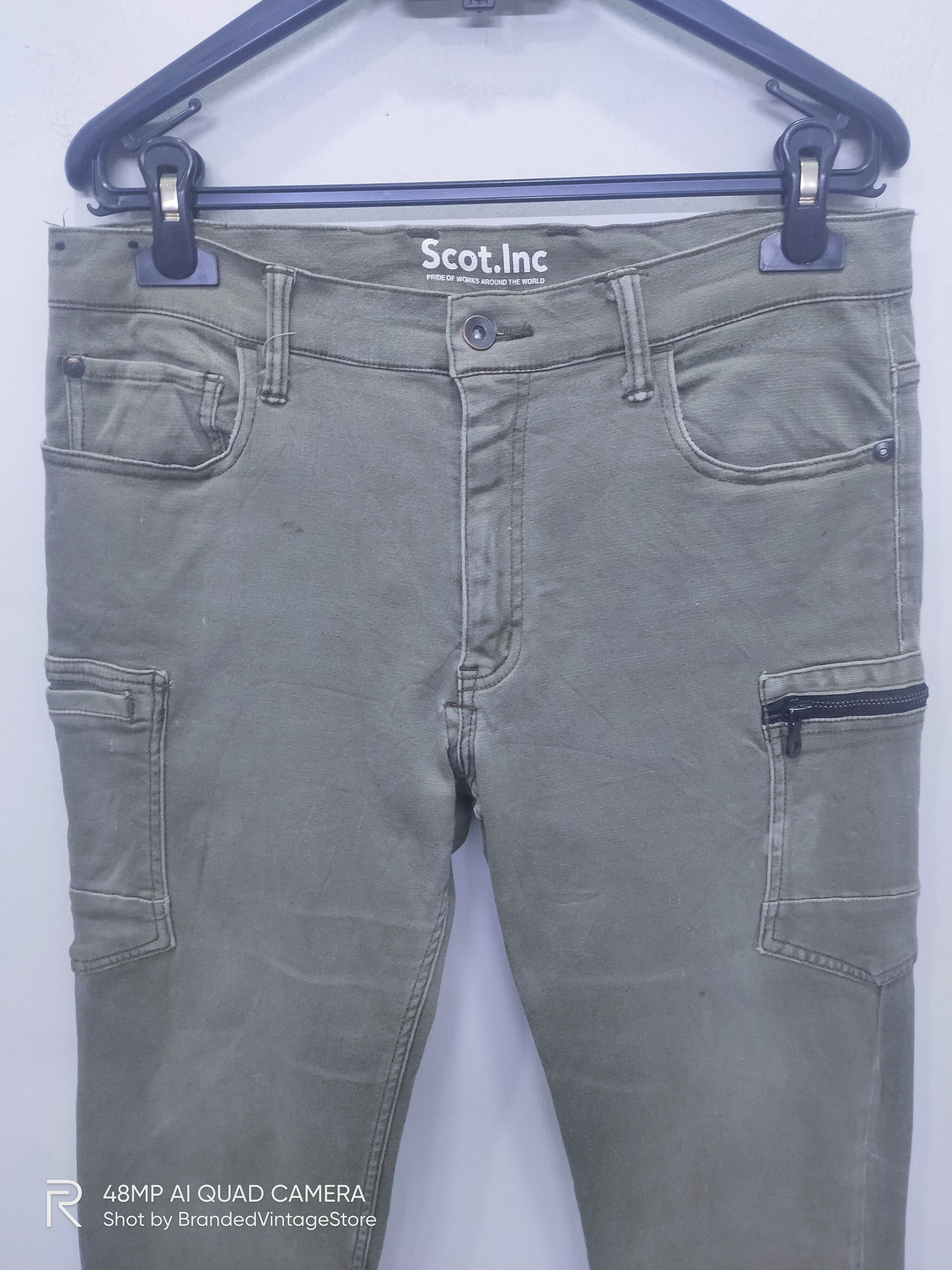 Japanese Brand × Seditionaries SCOT.INC Zipper Multipocket Tactical Utility Art Cargo Pant Size US 30 / EU 46 - 4 Thumbnail