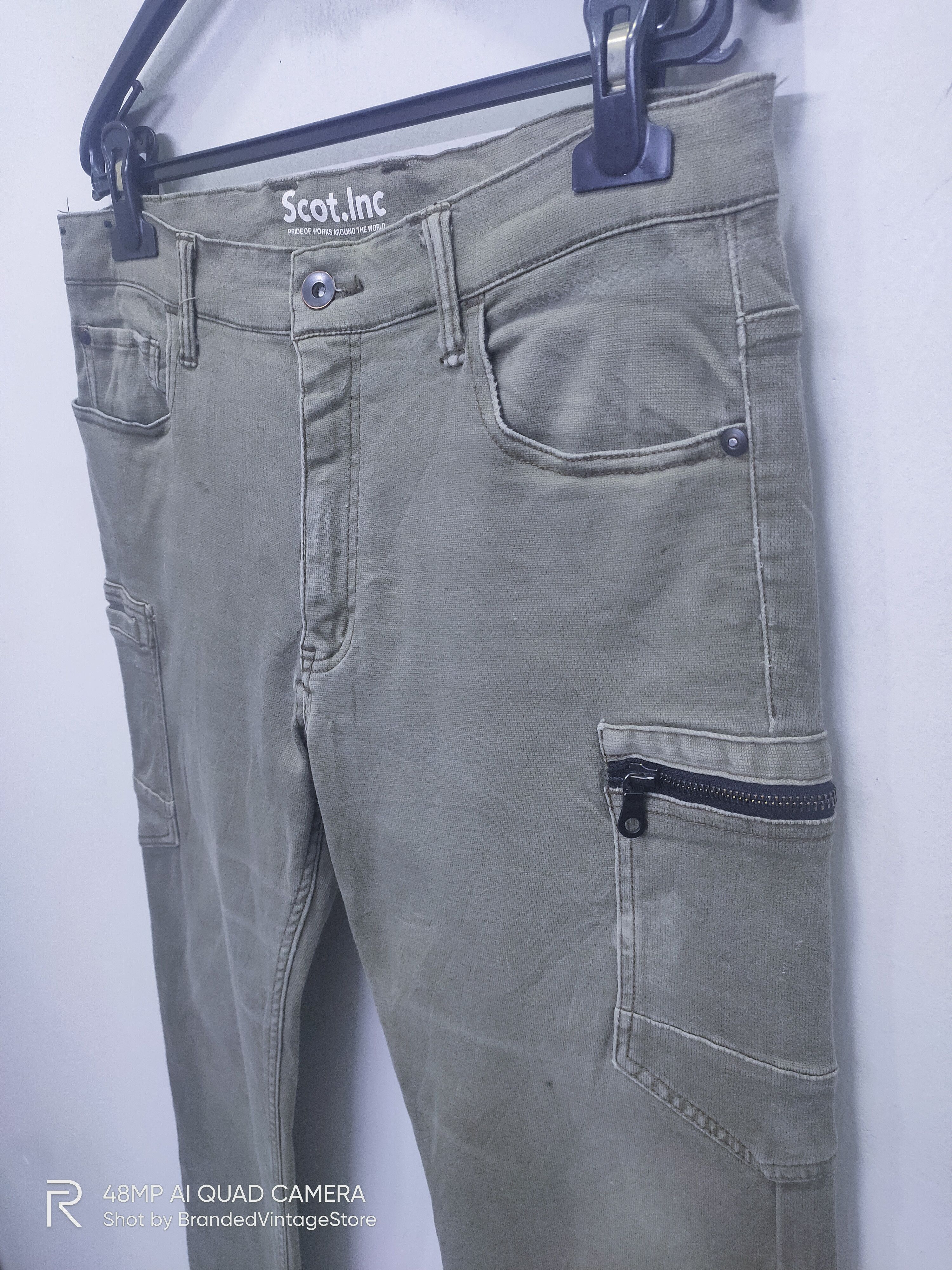 Japanese Brand × Seditionaries SCOT.INC Zipper Multipocket Tactical Utility Art Cargo Pant Size US 30 / EU 46 - 8 Thumbnail