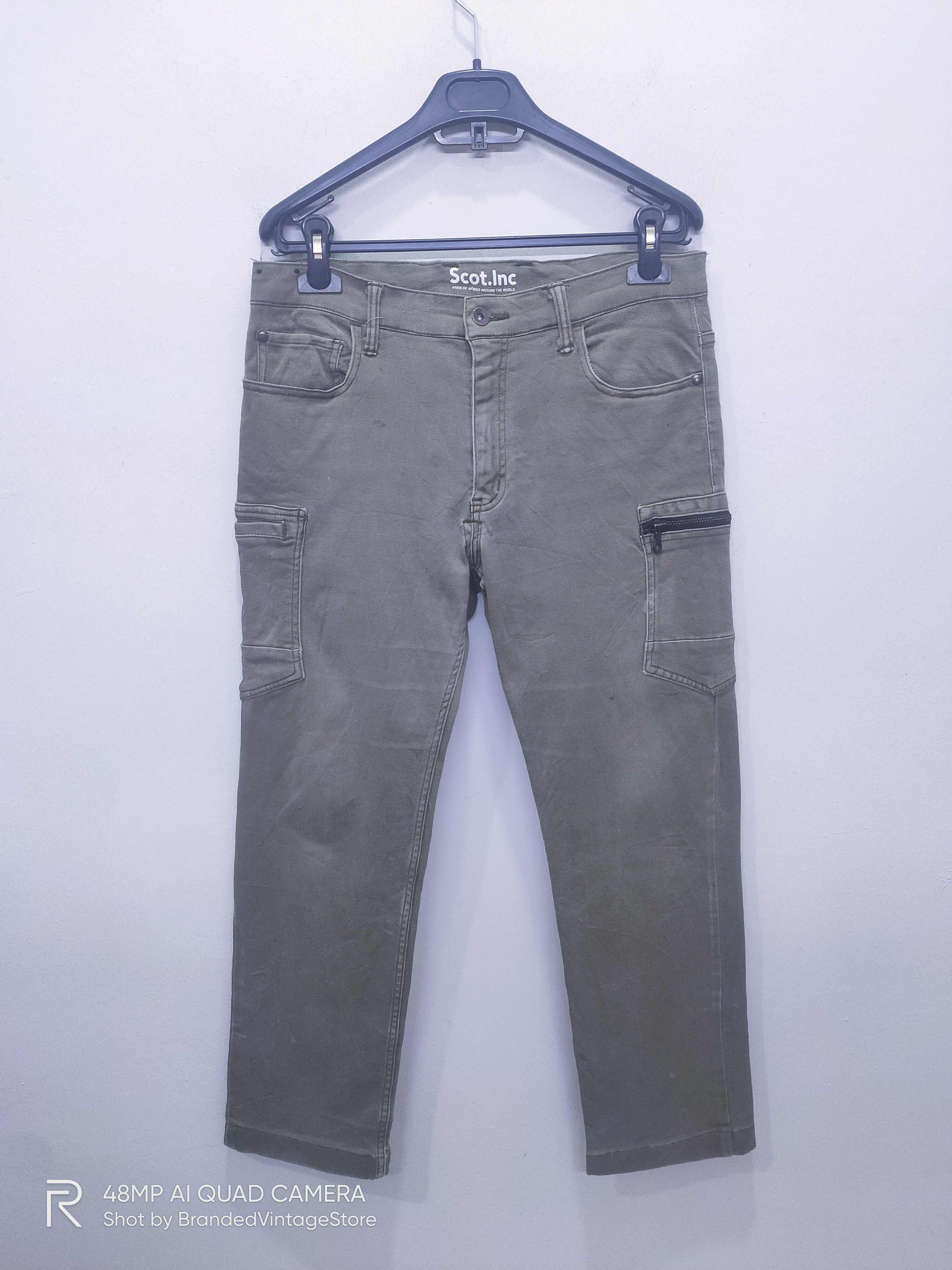 Japanese Brand × Seditionaries SCOT.INC Zipper Multipocket Tactical Utility Art Cargo Pant Size US 30 / EU 46 - 1 Thumbnail