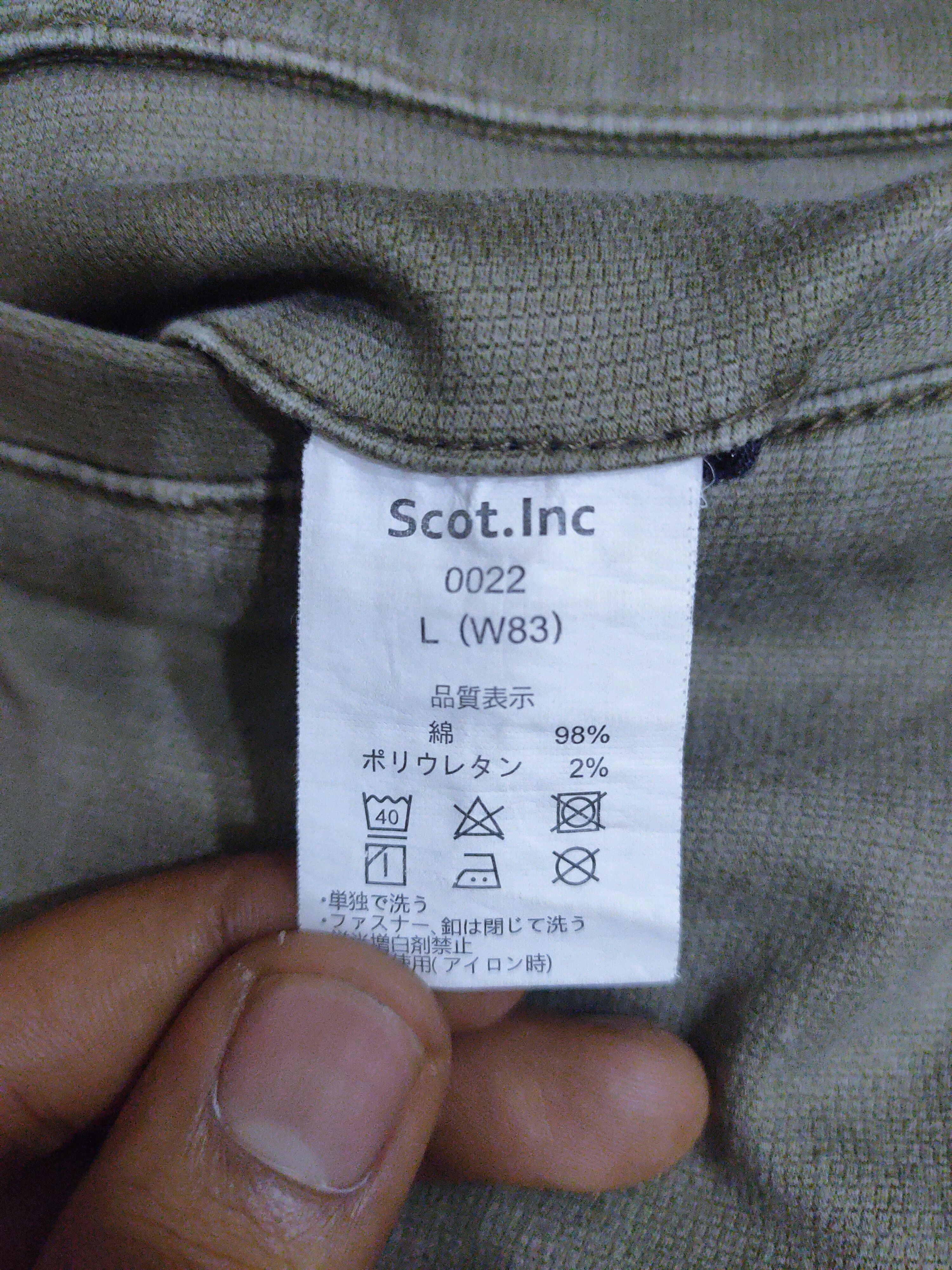 Japanese Brand × Seditionaries SCOT.INC Zipper Multipocket Tactical Utility Art Cargo Pant Size US 30 / EU 46 - 16 Thumbnail