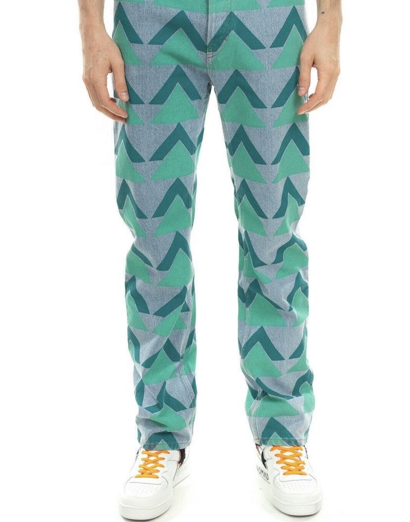 Acne Studios Bla Konst land Print jeans Size US 32 / EU 48 - 1 Thumbnail