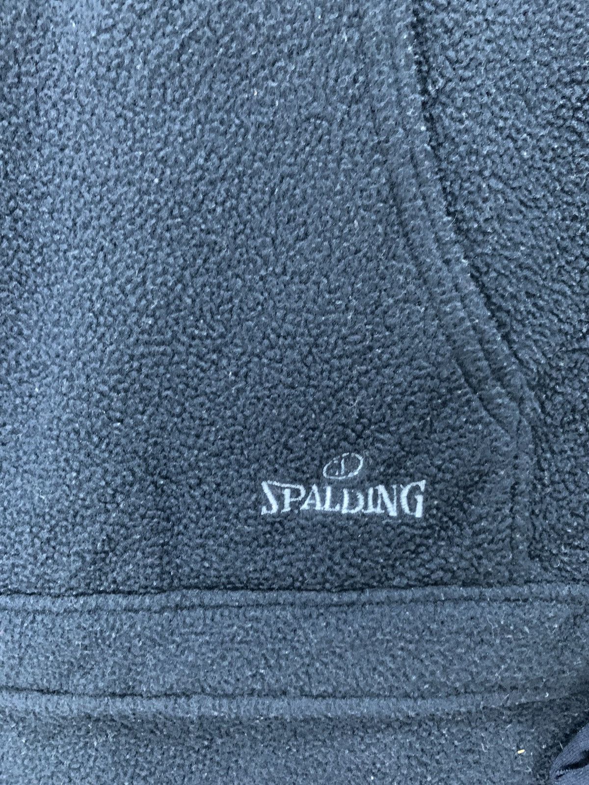 Japanese Brand × Spalding SPALDING Vintage Fleece Turtleneck Long Vest Jacket Sweater Size L / US 10 / IT 46 - 5 Thumbnail