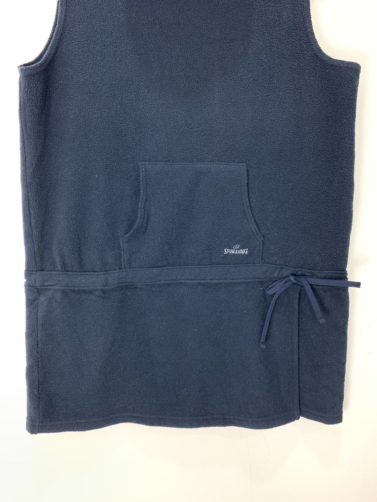 Japanese Brand × Spalding SPALDING Vintage Fleece Turtleneck Long Vest Jacket Sweater Size L / US 10 / IT 46 - 4 Thumbnail