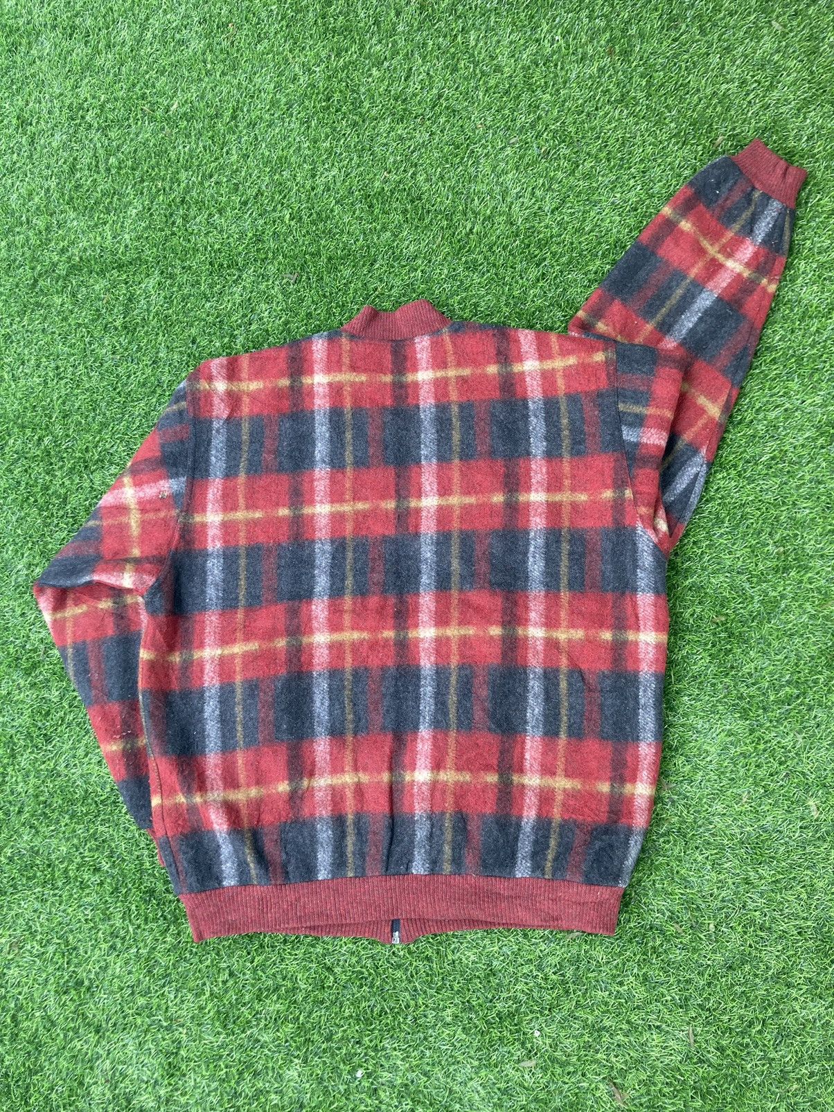 Marlboro × Marlboro Classics × Vintage VINTAGE MALBORO CLASSICS WOOL BOMBER JACKET Size US M / EU 48-50 / 2 - 3 Thumbnail