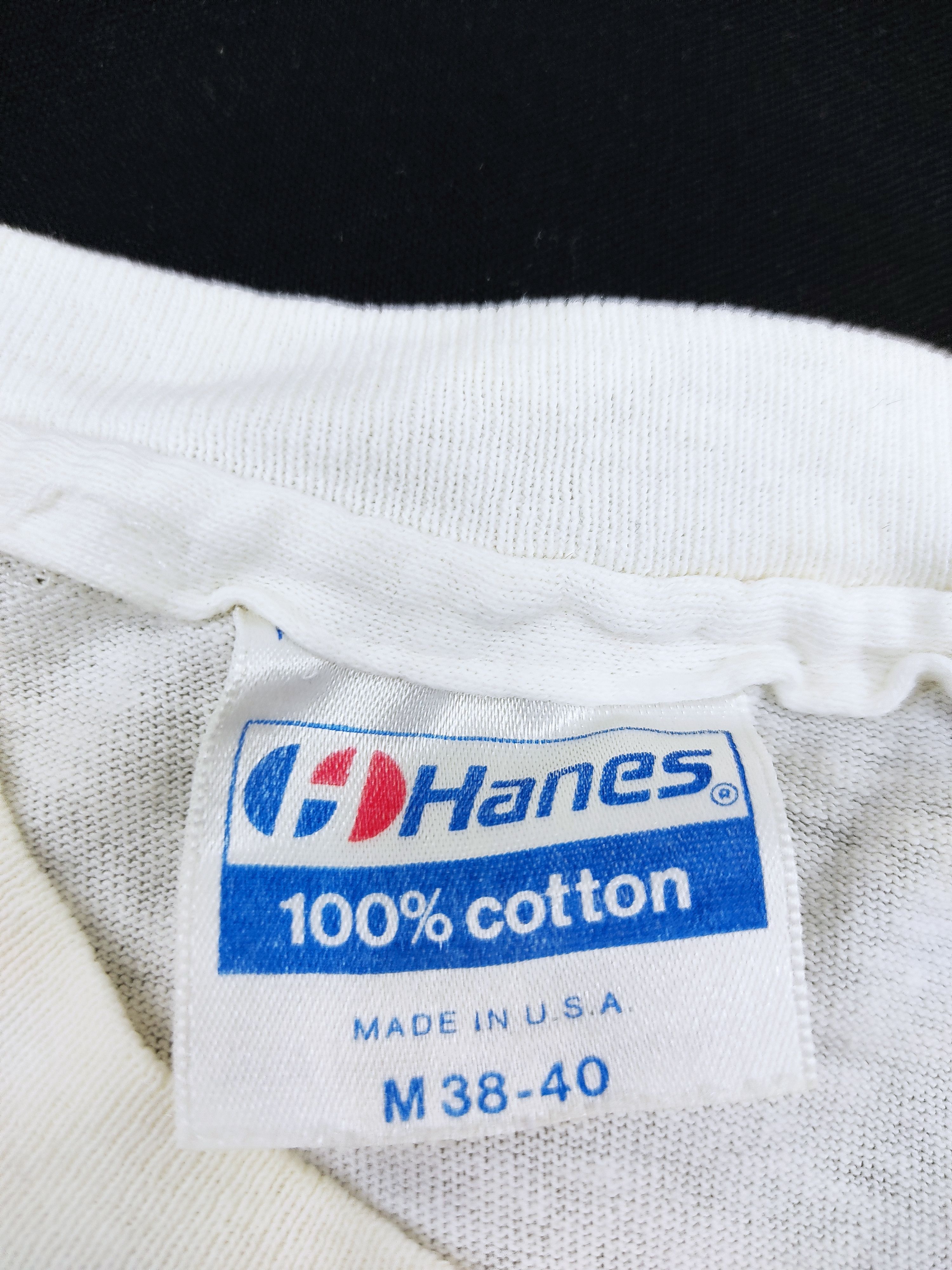 Hanes Vintage 80s USA Good To Go Brand Team Logo Motivation Qoute Size S / US 4 / IT 40 - 3 Thumbnail