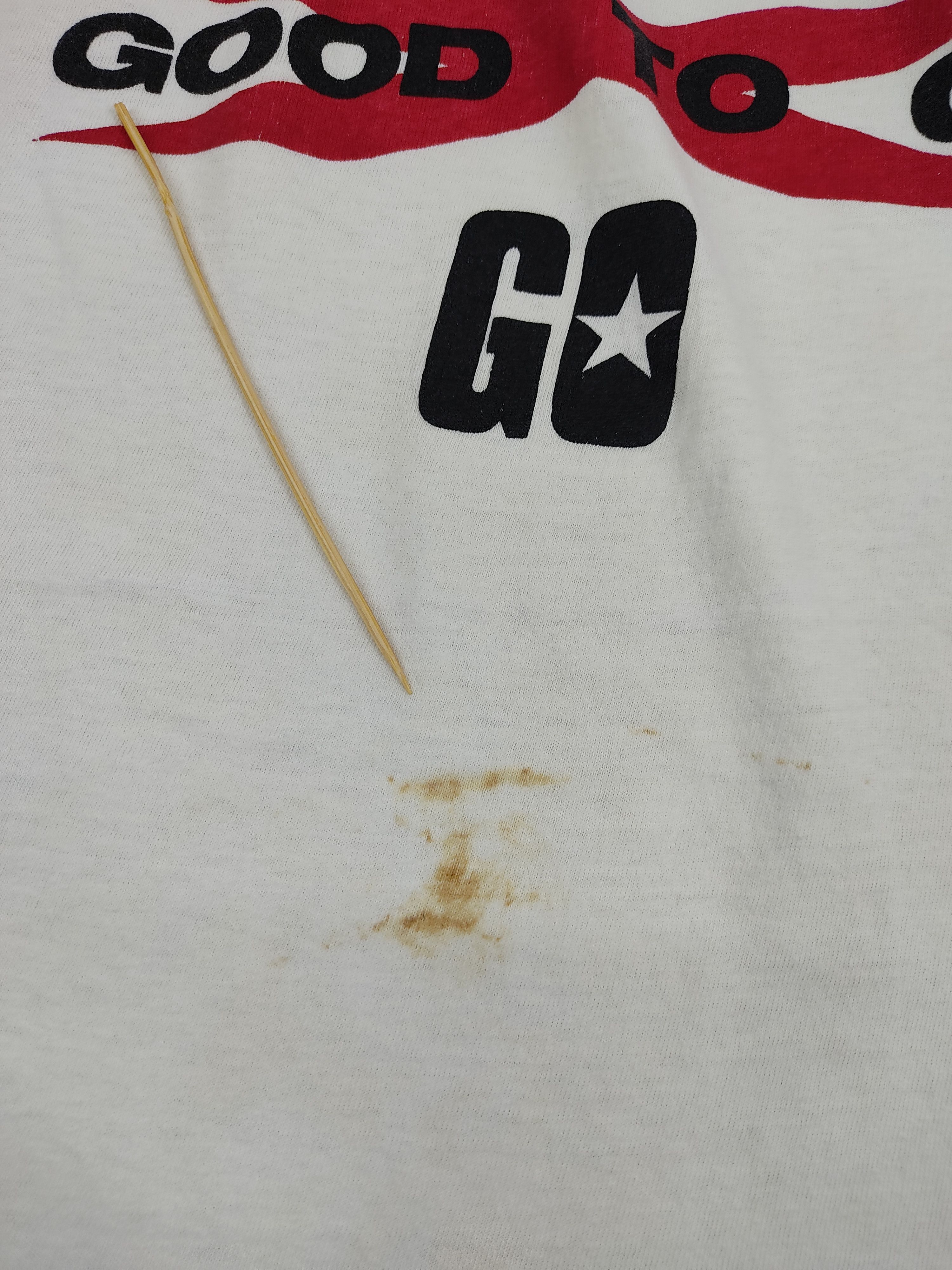 Hanes Vintage 80s USA Good To Go Brand Team Logo Motivation Qoute Size S / US 4 / IT 40 - 9 Thumbnail