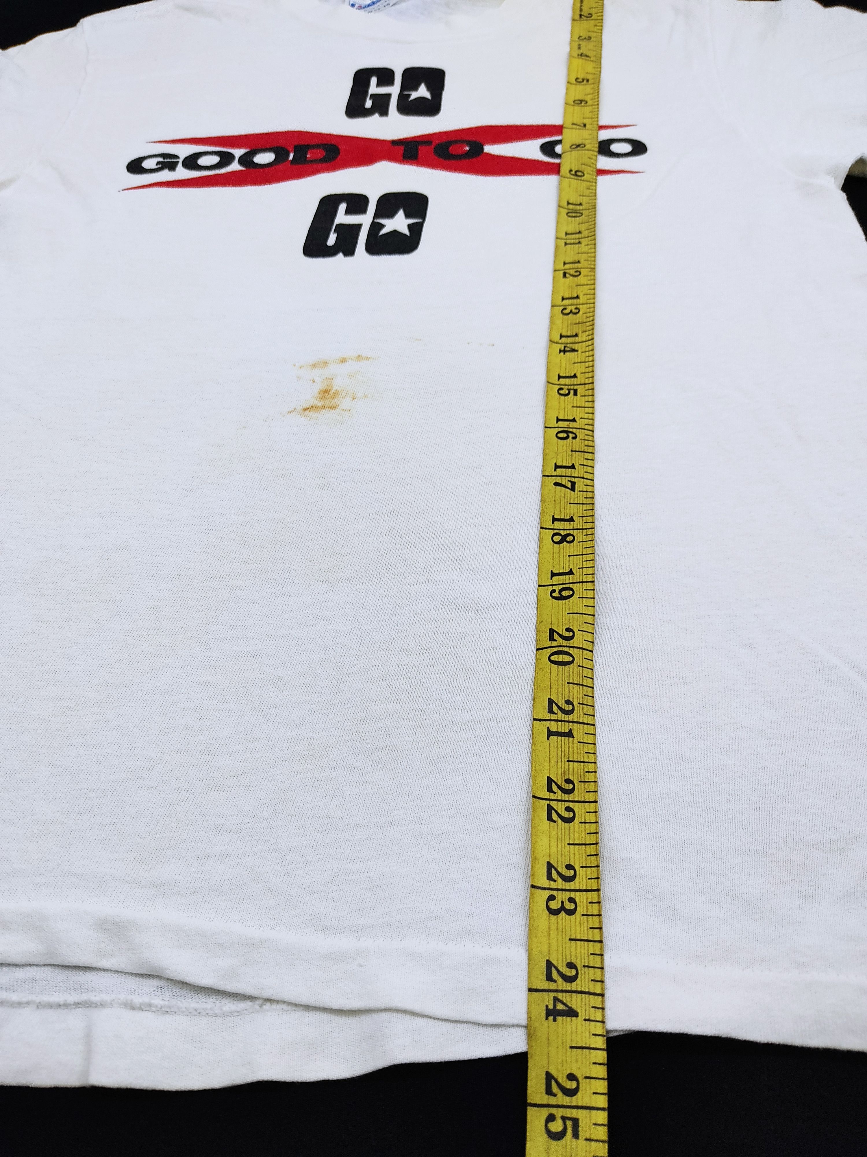 Hanes Vintage 80s USA Good To Go Brand Team Logo Motivation Qoute Size S / US 4 / IT 40 - 6 Thumbnail