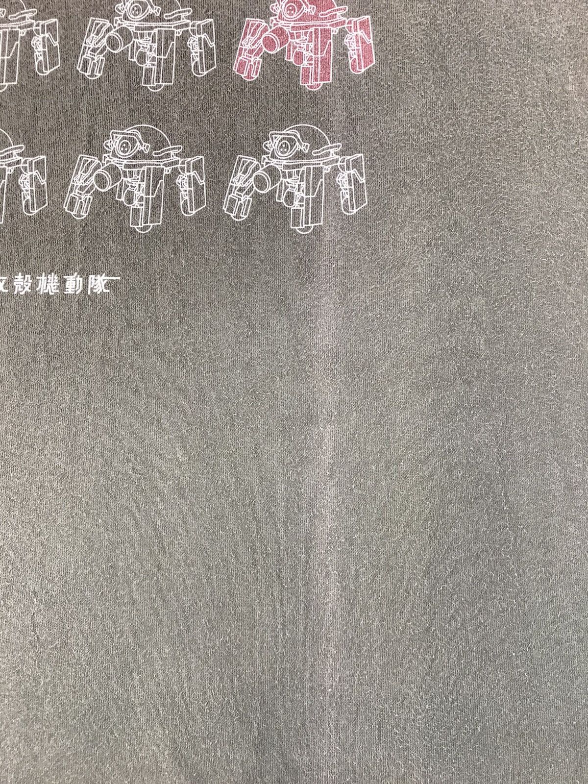 Anime Anime Ghost In The Shell Robot Tachikoma Faded Colour Tee Size US L / EU 52-54 / 3 - 6 Thumbnail