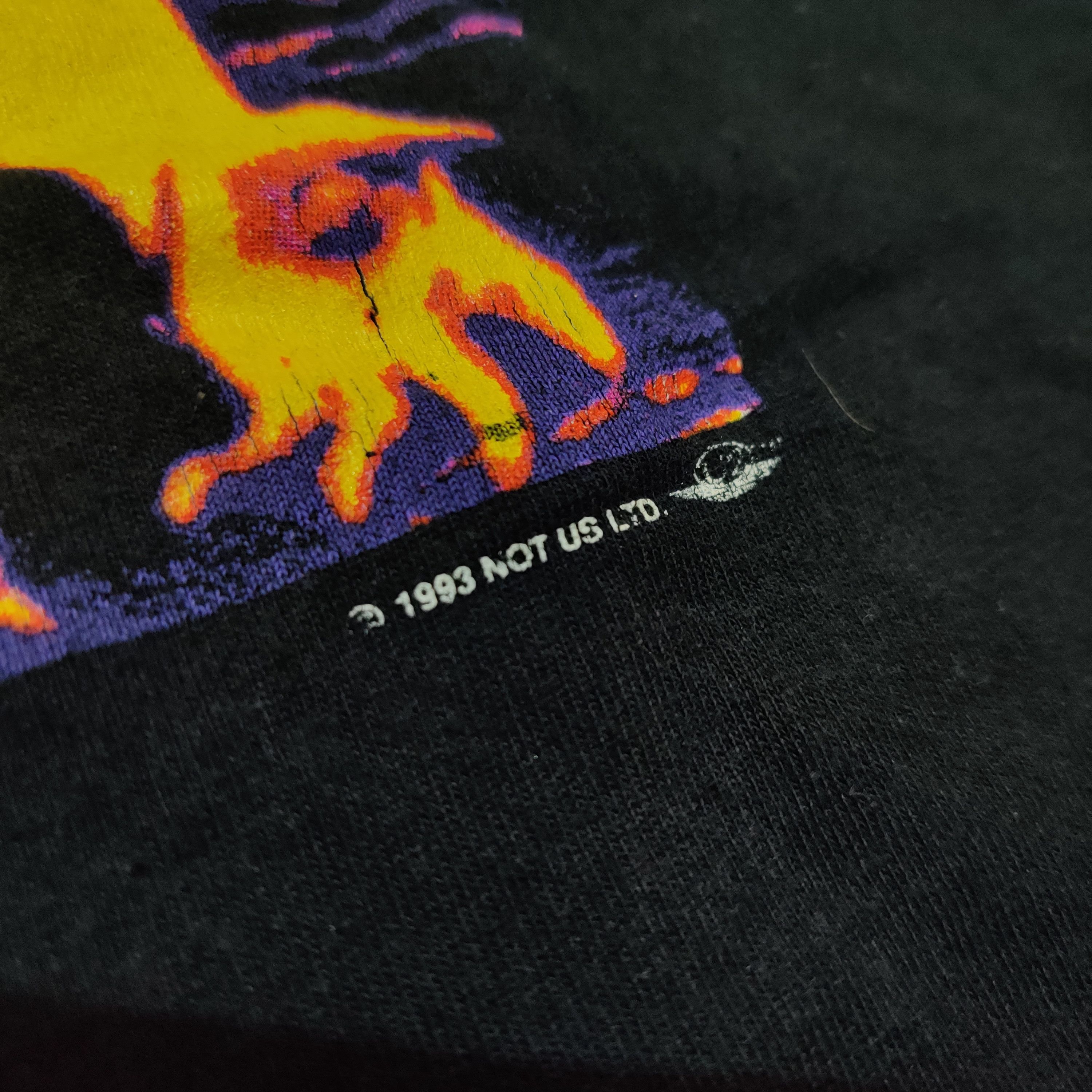 Band Tees Vintage 1993 U2 Zooropa T-Shirt Size US L / EU 52-54 / 3 - 4 Thumbnail