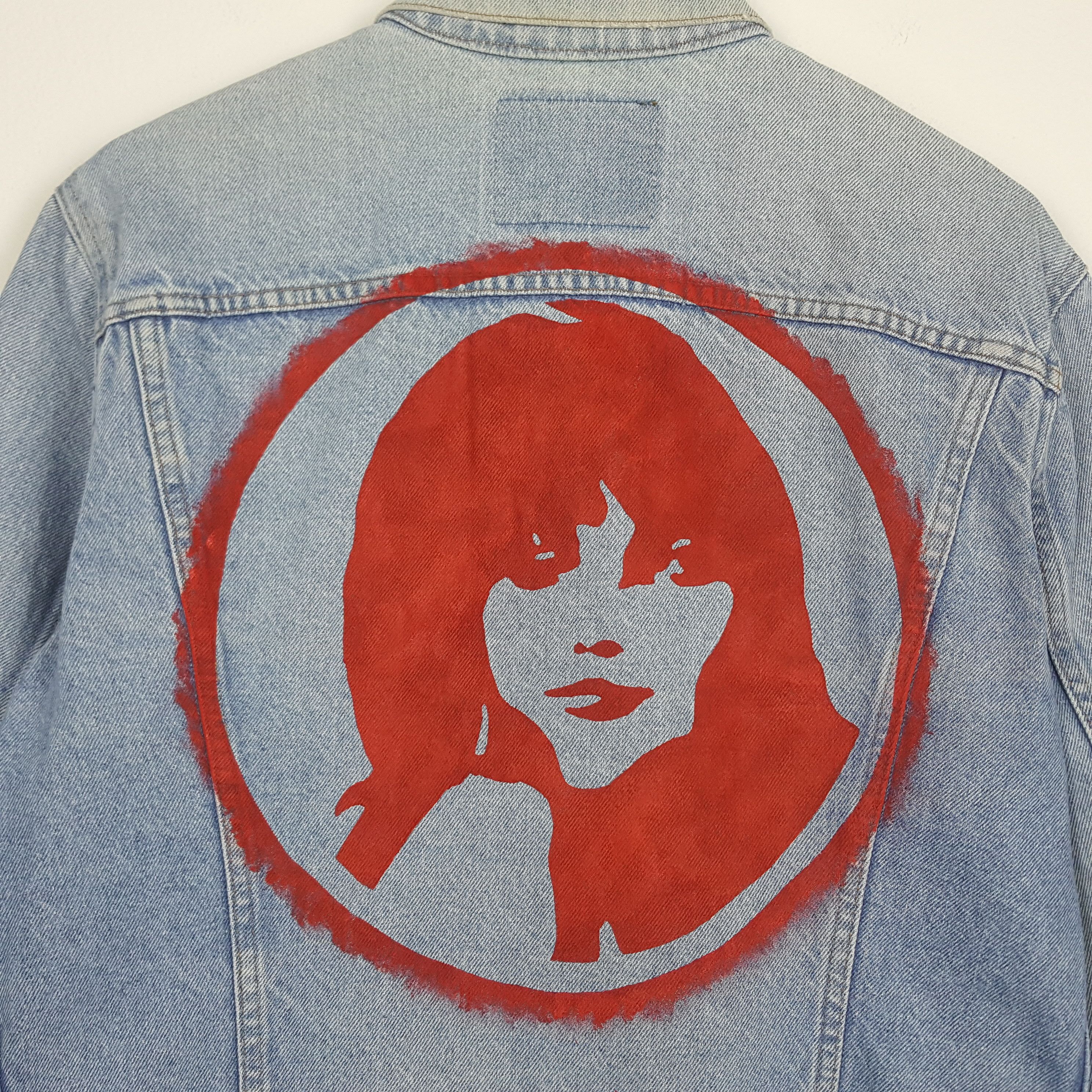Hysteric Glamour × Japanese Brand × Levi's Vintage Levi's 501 X HYSTERIC GLAMOUR Custom Jacket cp2 Size US M / EU 48-50 / 2 - 2 Thumbnail