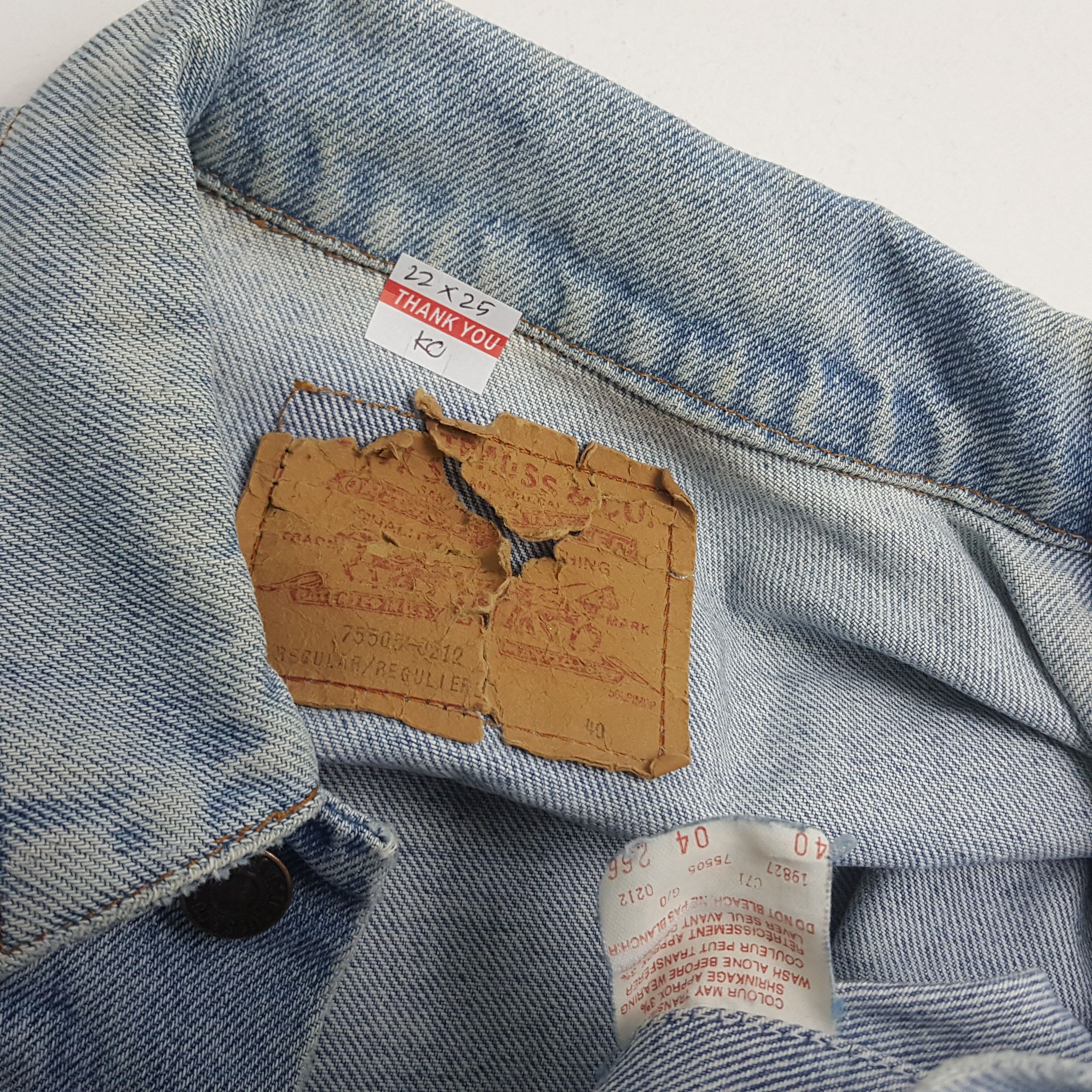 Hysteric Glamour × Japanese Brand × Levi's Vintage Levi's 501 X HYSTERIC GLAMOUR Custom Jacket cp2 Size US M / EU 48-50 / 2 - 7 Thumbnail