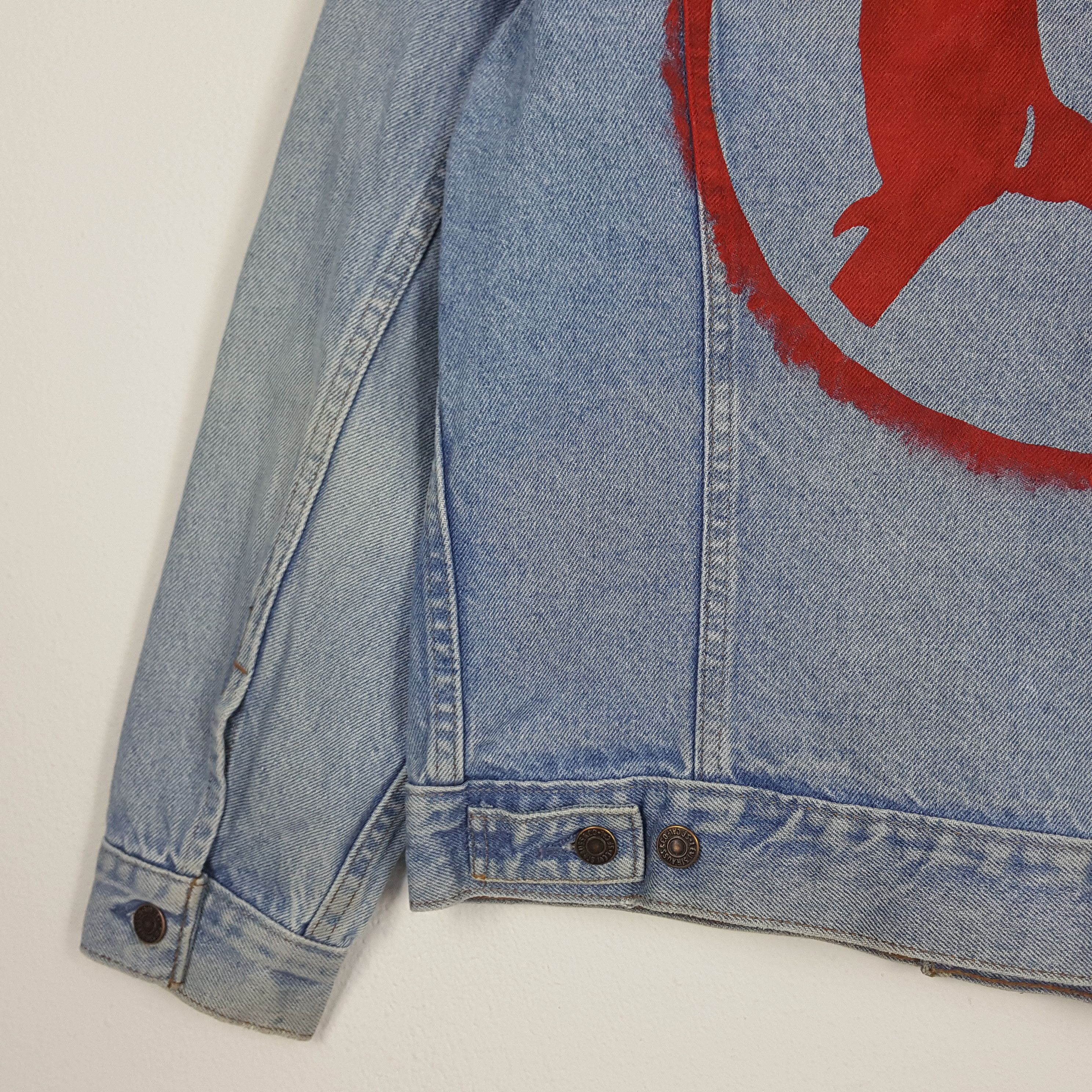 Hysteric Glamour × Japanese Brand × Levi's Vintage Levi's 501 X HYSTERIC GLAMOUR Custom Jacket cp2 Size US M / EU 48-50 / 2 - 8 Thumbnail