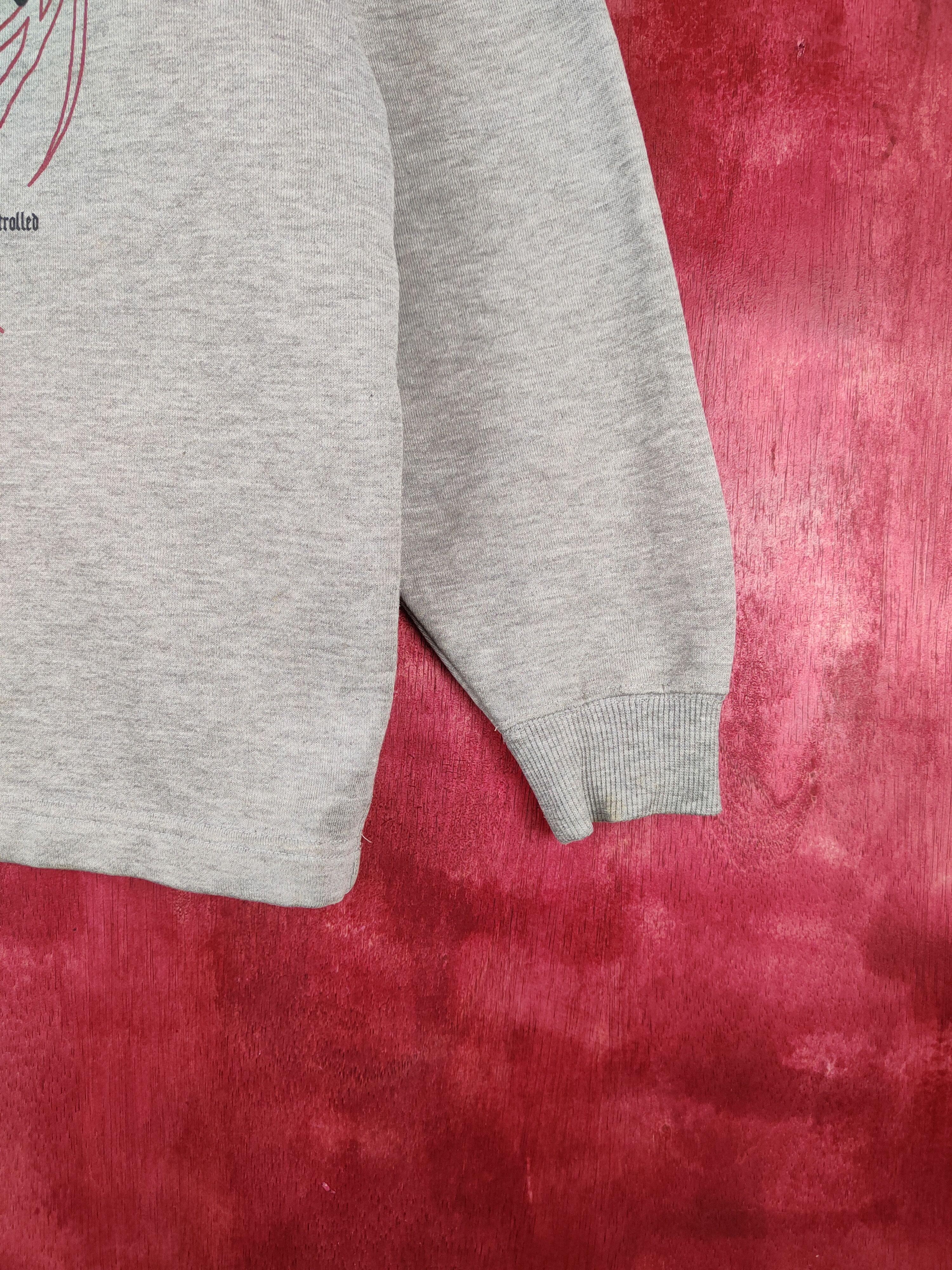 Japanese Brand Image Work dragon japan Gray Sweatshirt #5550 Size S / US 4 / IT 40 - 7 Thumbnail