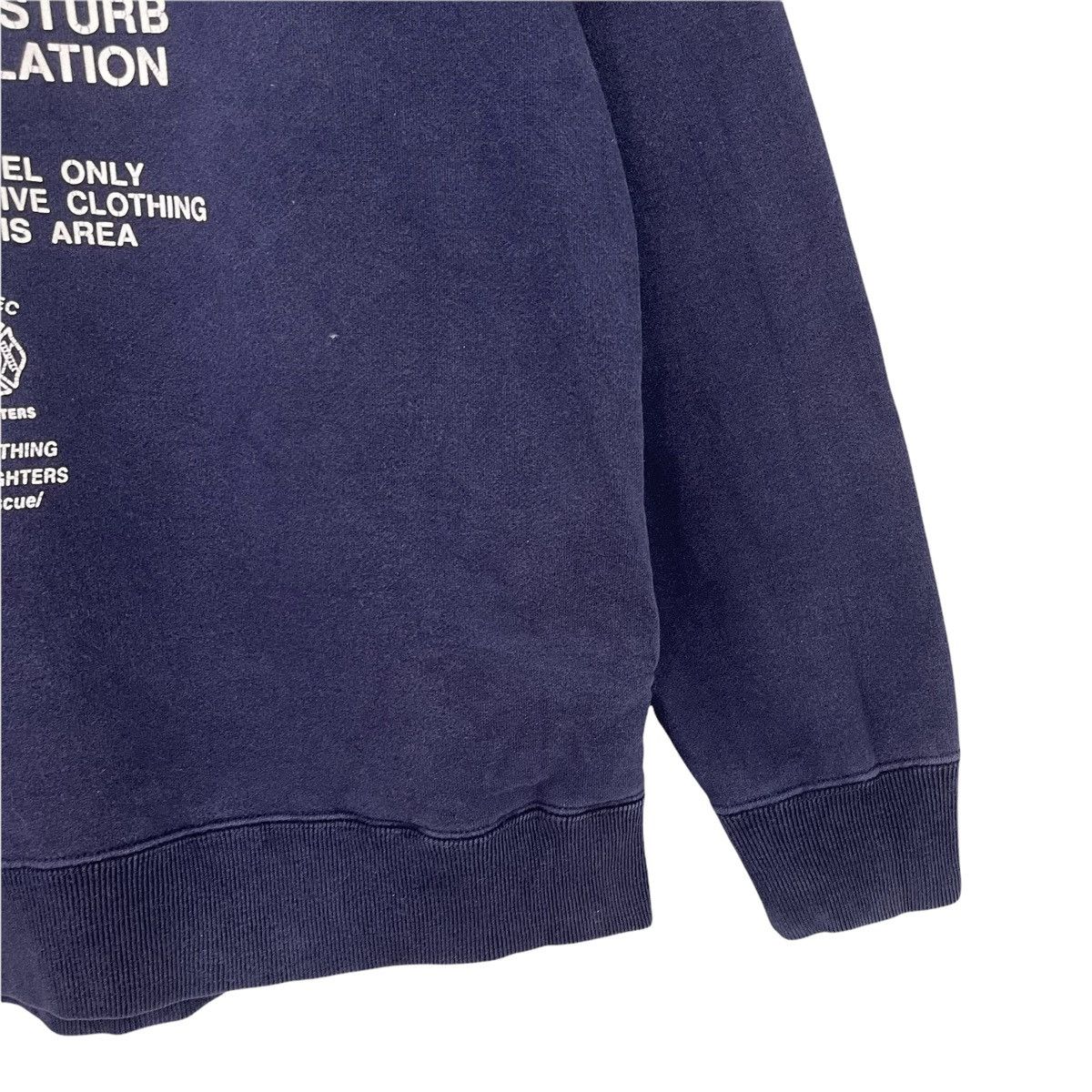 Japanese Brand × Vintage Vintage Fire Fighter Big Logo Crewneck Sweatshirt Size XL Size US XL / EU 56 / 4 - 6 Thumbnail