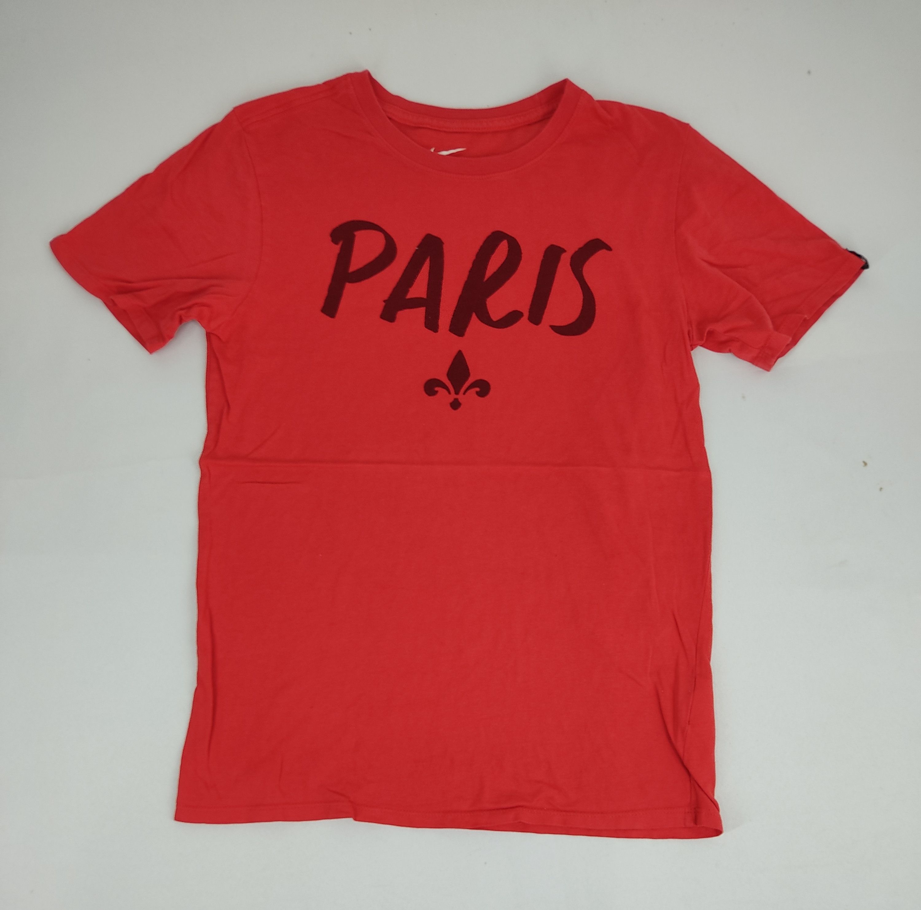 Nike Vintage Nike X PSG Paris Saint Germain Spell Out Design Size US S / EU 44-46 / 1 - 1 Thumbnail