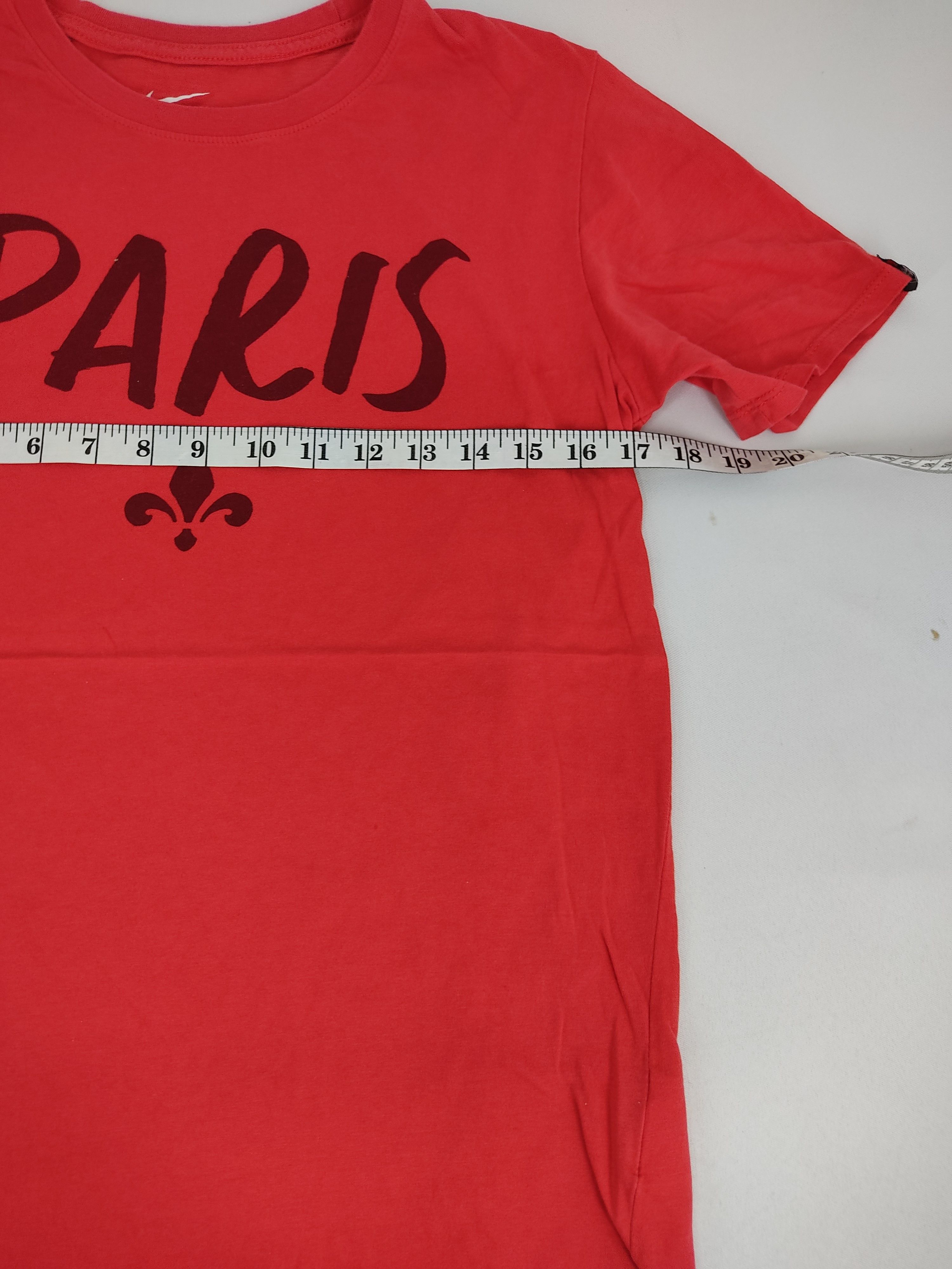 Nike Vintage Nike X PSG Paris Saint Germain Spell Out Design Size US S / EU 44-46 / 1 - 6 Thumbnail