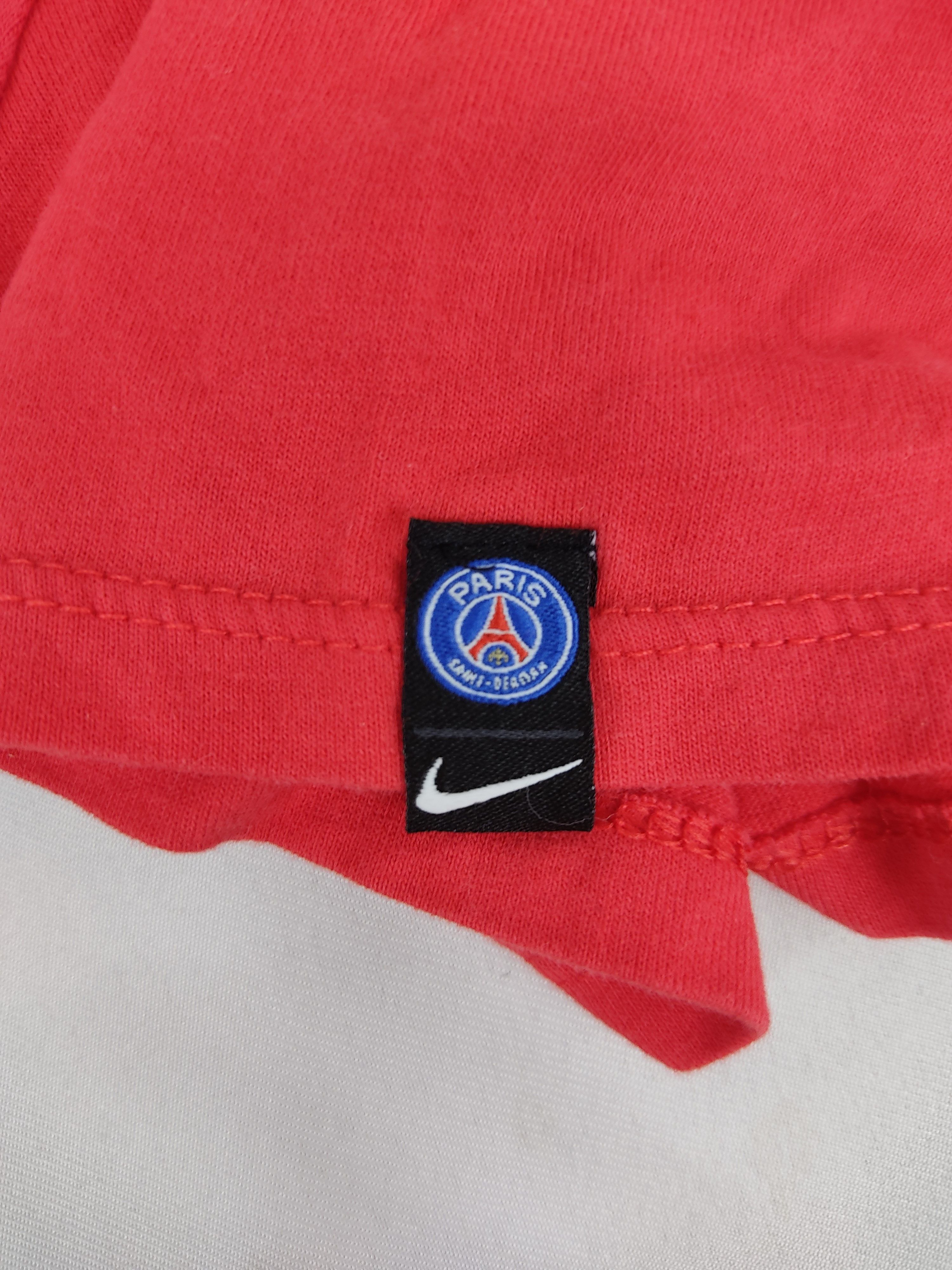 Nike Vintage Nike X PSG Paris Saint Germain Spell Out Design Size US S / EU 44-46 / 1 - 3 Thumbnail