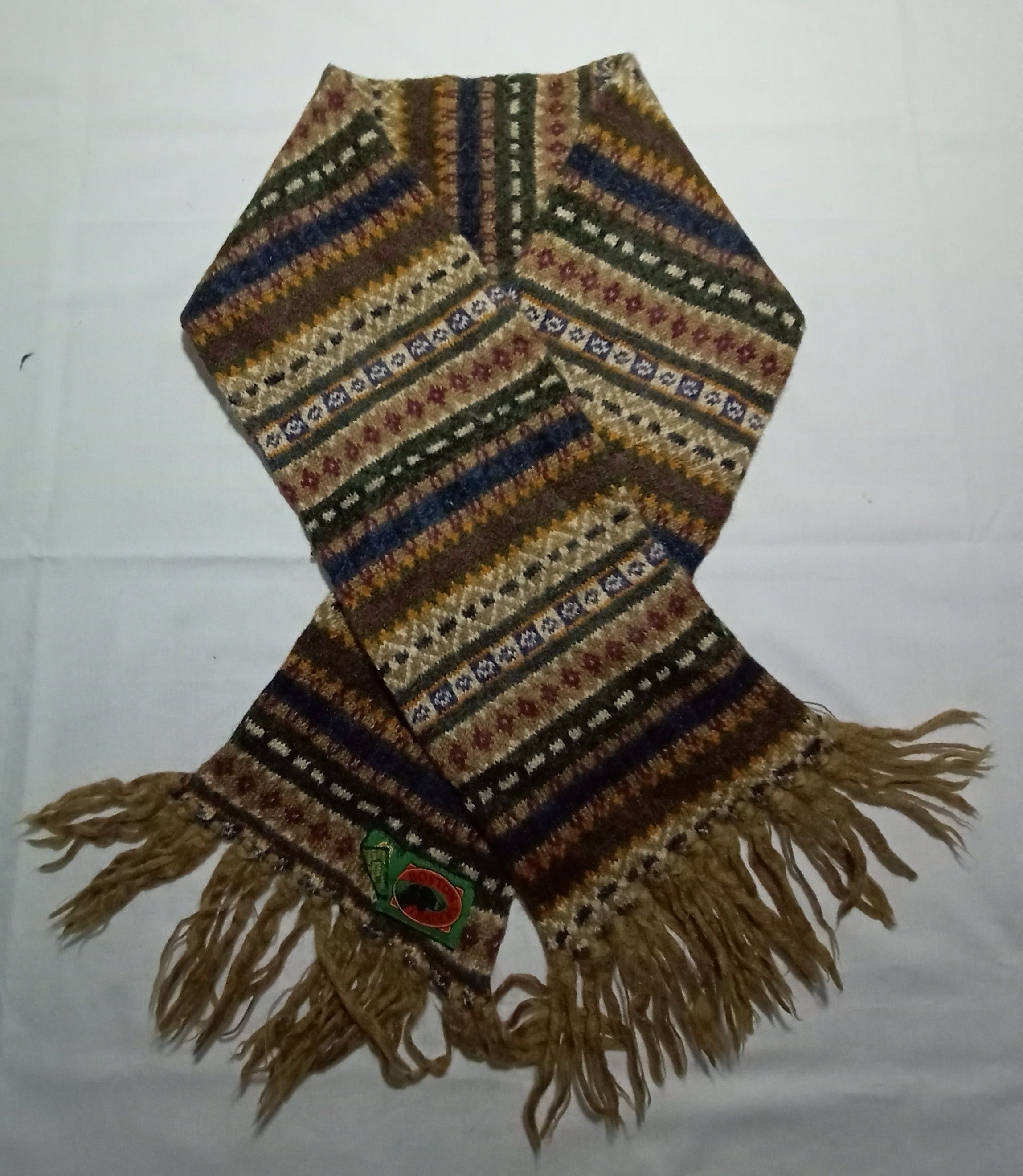 Boston Traders Boston Trader Wool Scarf Nice Design Size ONE SIZE - 1 Thumbnail