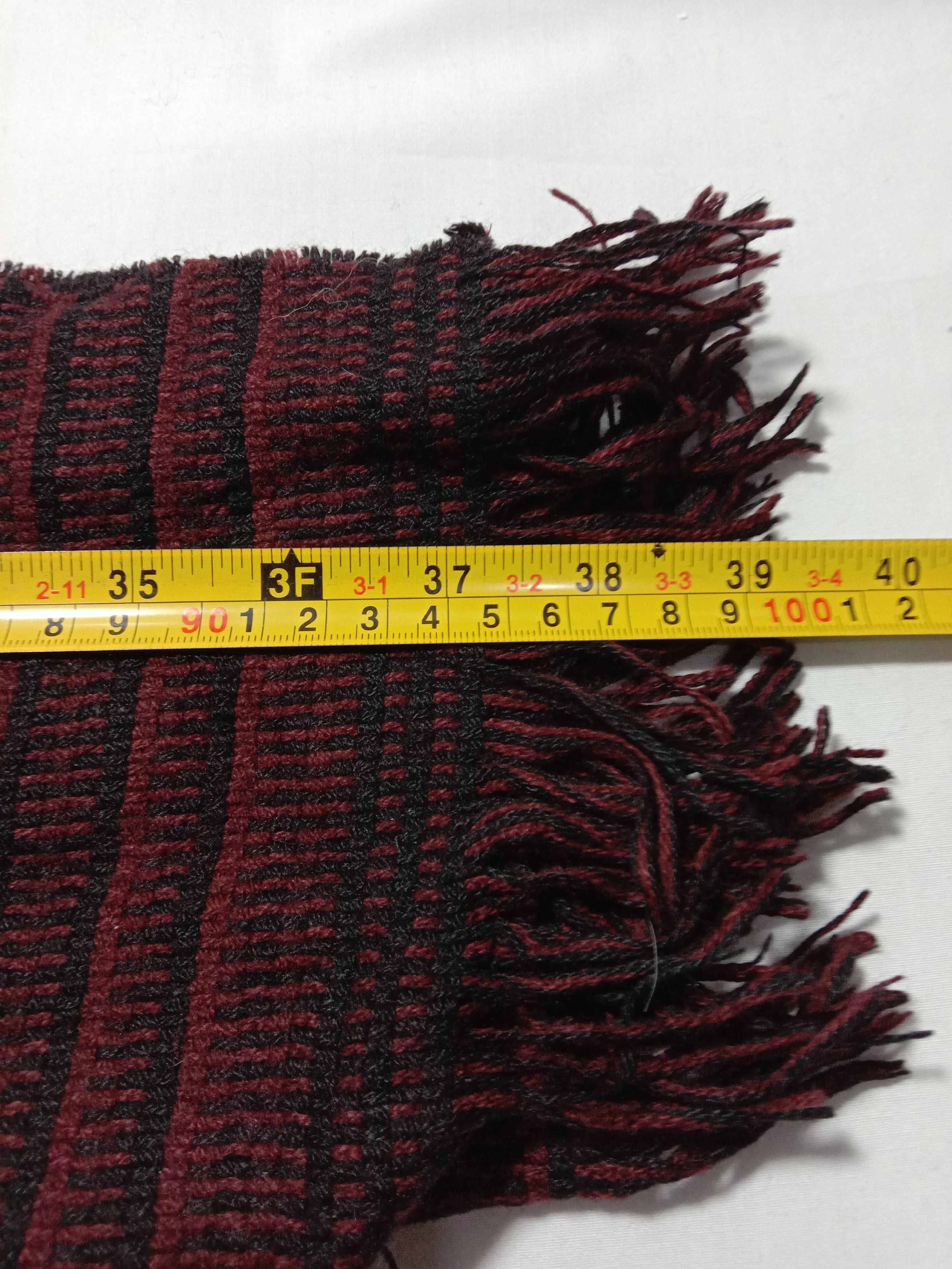 Designer Vintage IRENE VAN RYB Muffler Scarf Made in France Size ONE SIZE - 5 Thumbnail