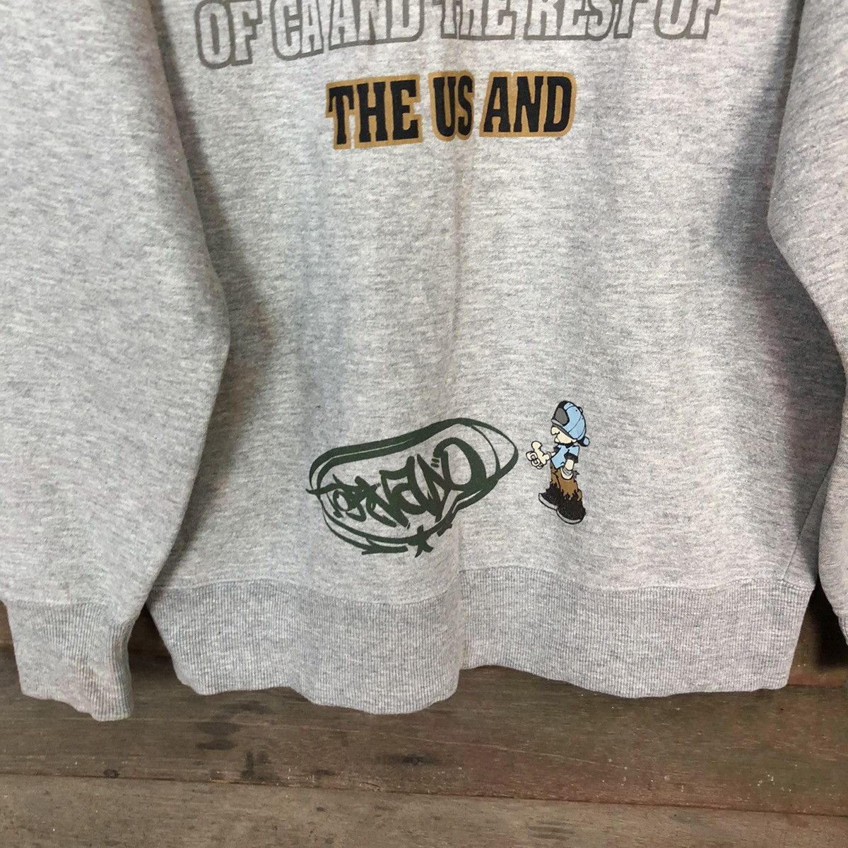 Chance The Rapper Oblo Design Skater rapper hip hop Grey Sweatshirt #5614 Size US M / EU 48-50 / 2 - 12 Thumbnail