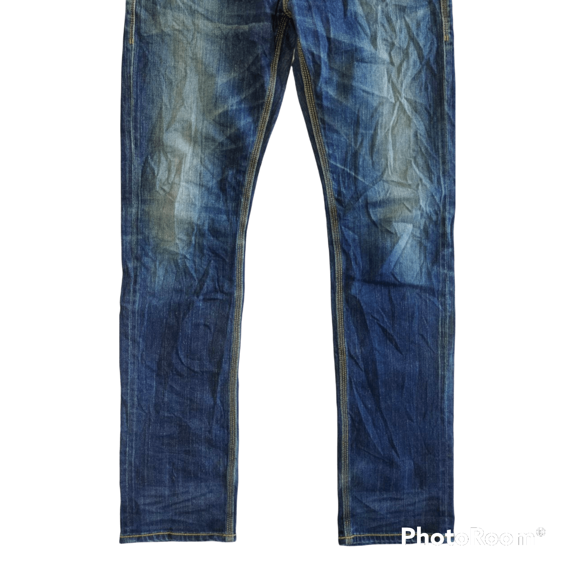 Jil Sander × Uniqlo Jil Sander X Uniqlo +J Skinny Fit Straight Jeans Size US 33 - 3 Thumbnail