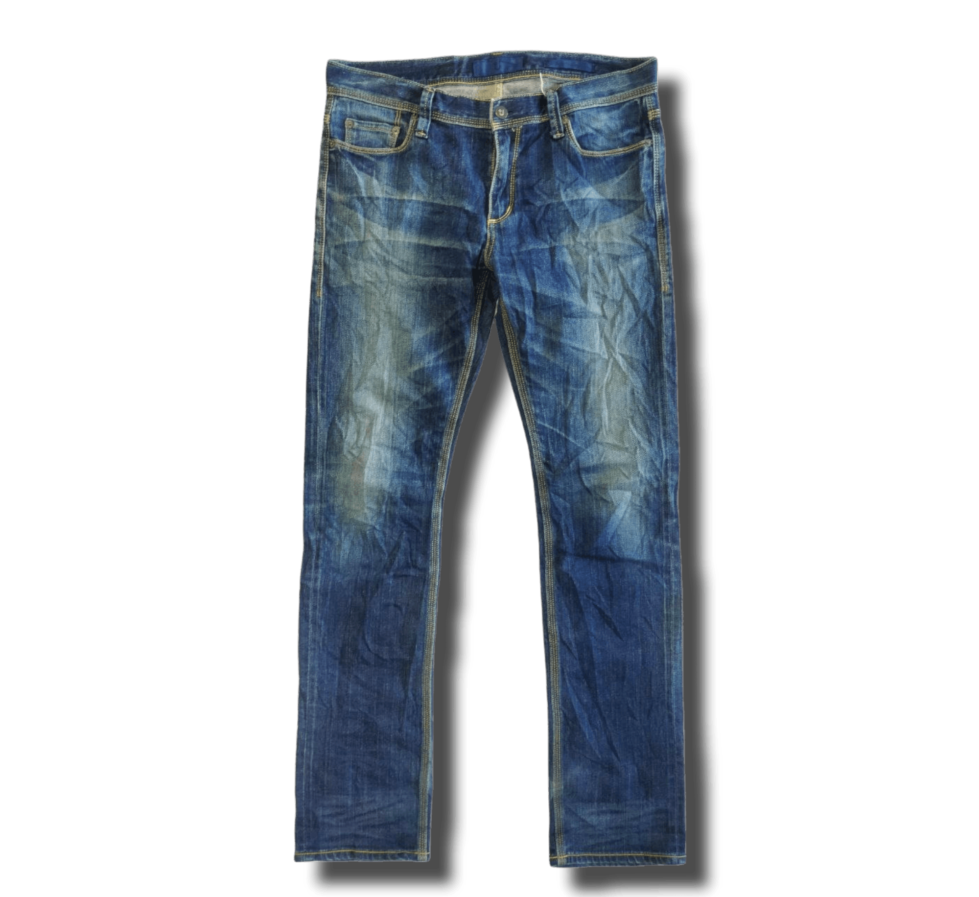 Jil Sander × Uniqlo Jil Sander X Uniqlo +J Skinny Fit Straight Jeans Size US 33 - 1 Thumbnail