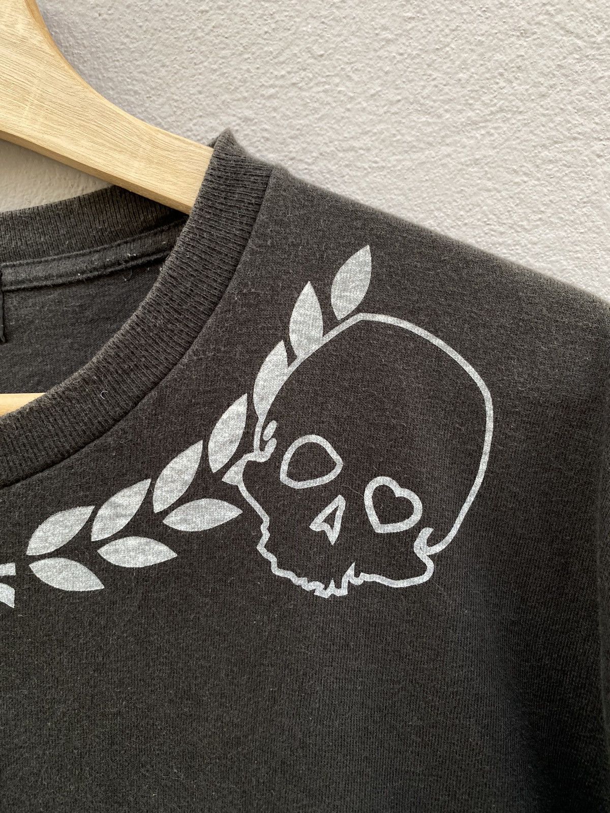 vintage japanese designer x takeo kikuchi skull tee