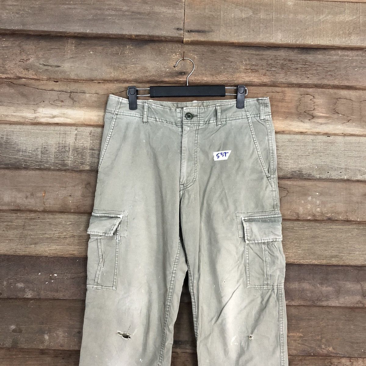 Japanese Brand × Uniqlo Uniqlo Green Multipocket Tactical Cargo Pants #5377 Size US 30 / EU 46 - 2 Thumbnail
