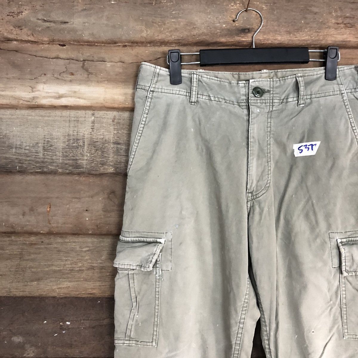 Japanese Brand × Uniqlo Uniqlo Green Multipocket Tactical Cargo Pants #5377 Size US 30 / EU 46 - 6 Thumbnail