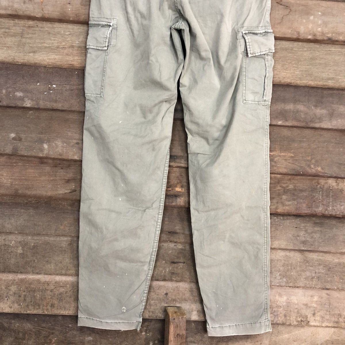 Japanese Brand × Uniqlo Uniqlo Green Multipocket Tactical Cargo Pants #5377 Size US 30 / EU 46 - 13 Thumbnail