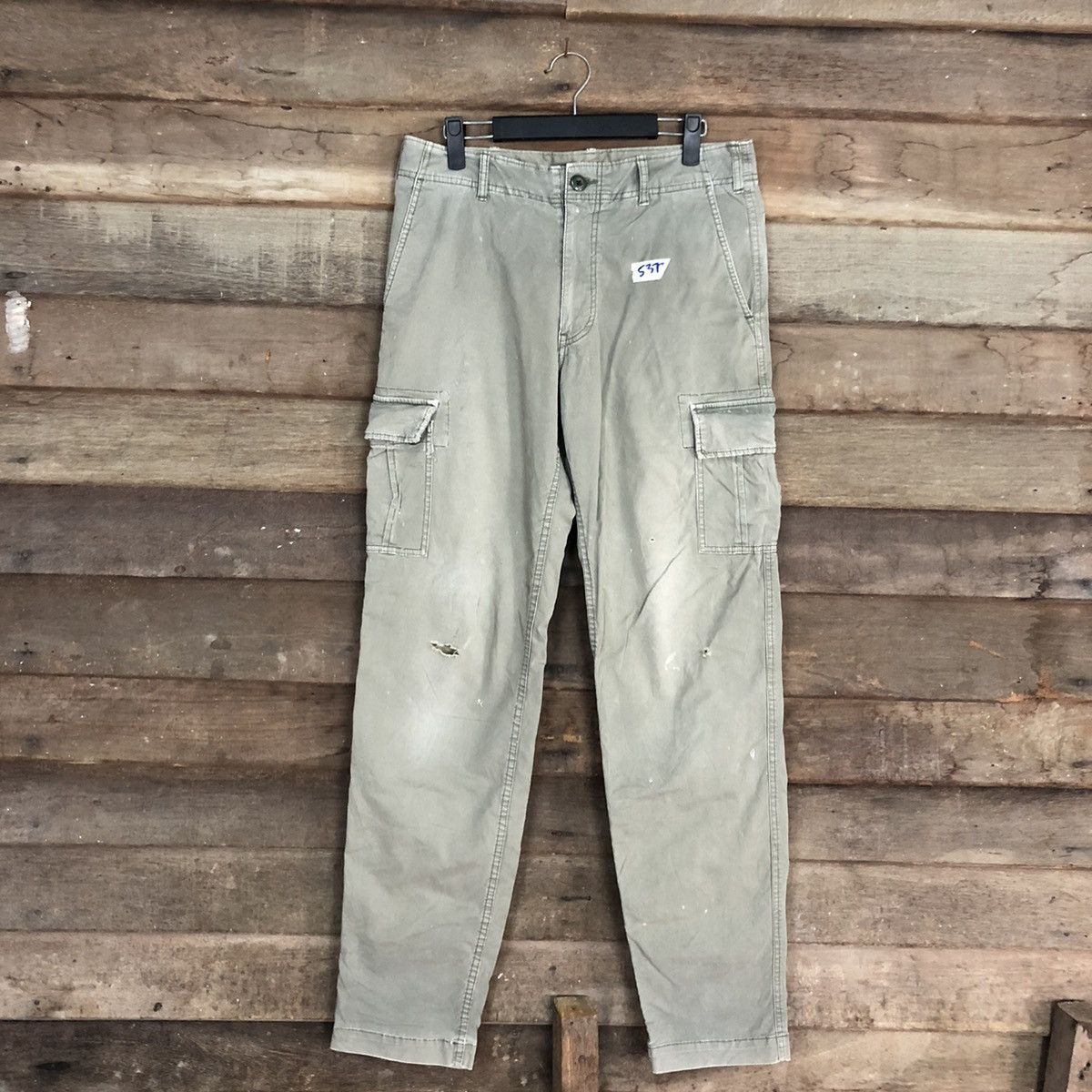 Japanese Brand × Uniqlo Uniqlo Green Multipocket Tactical Cargo Pants #5377 Size US 30 / EU 46 - 1 Thumbnail